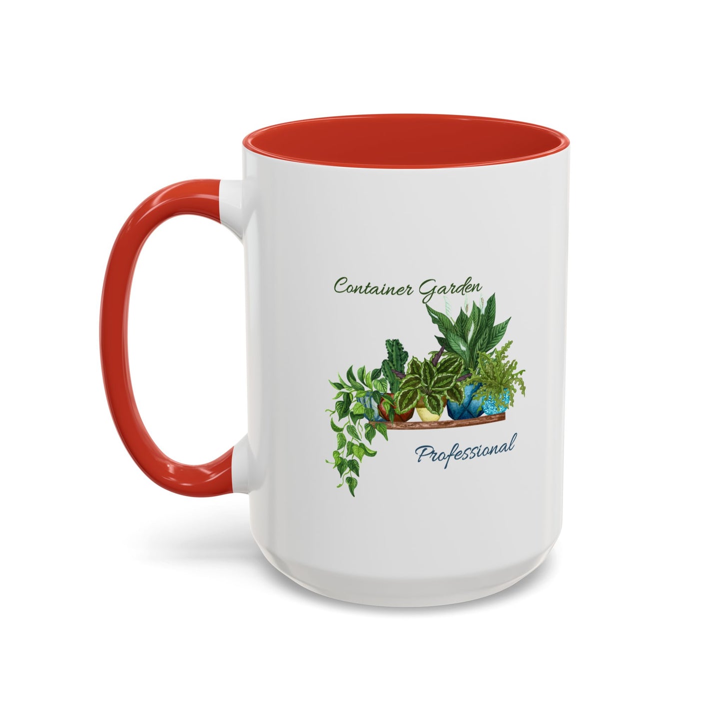 11oz/15oz Garden Themed Coffee Mug Container Garden Professional