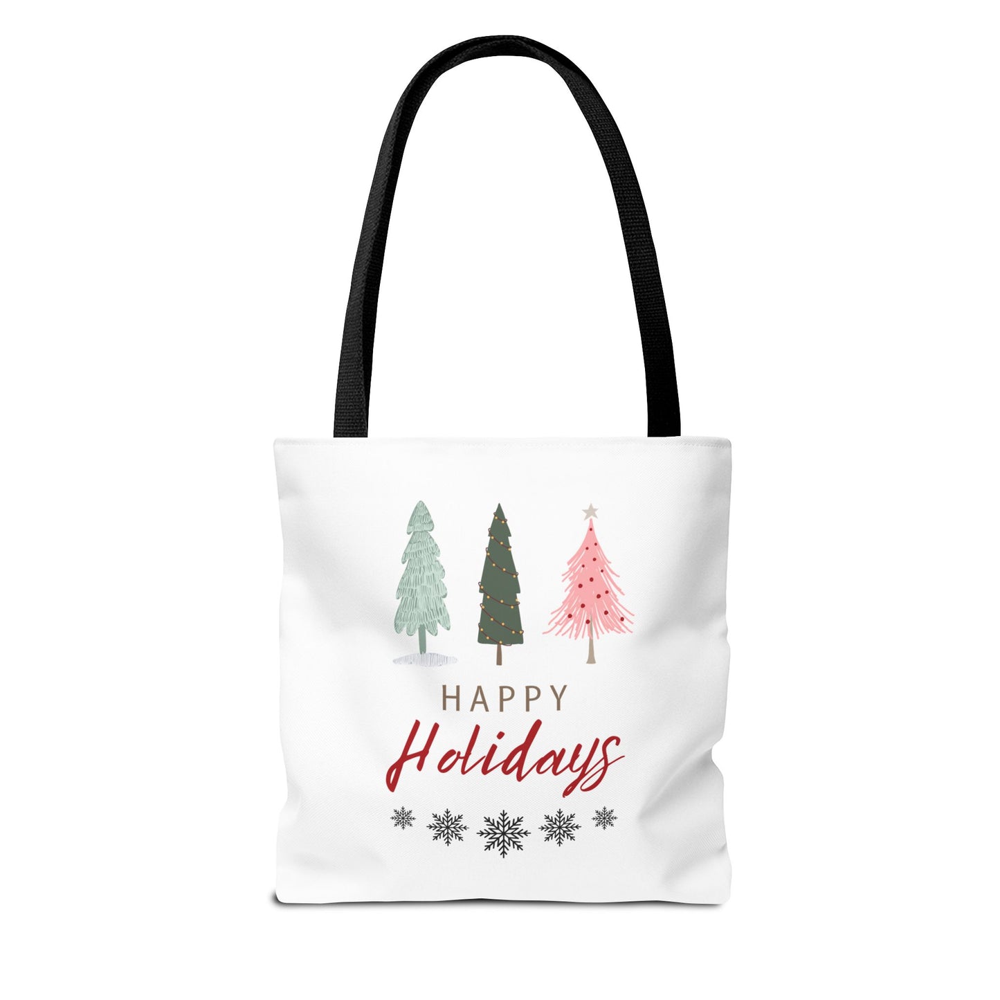 Unisex Happy Holidays Seasons Greetings Fall Tote Bag