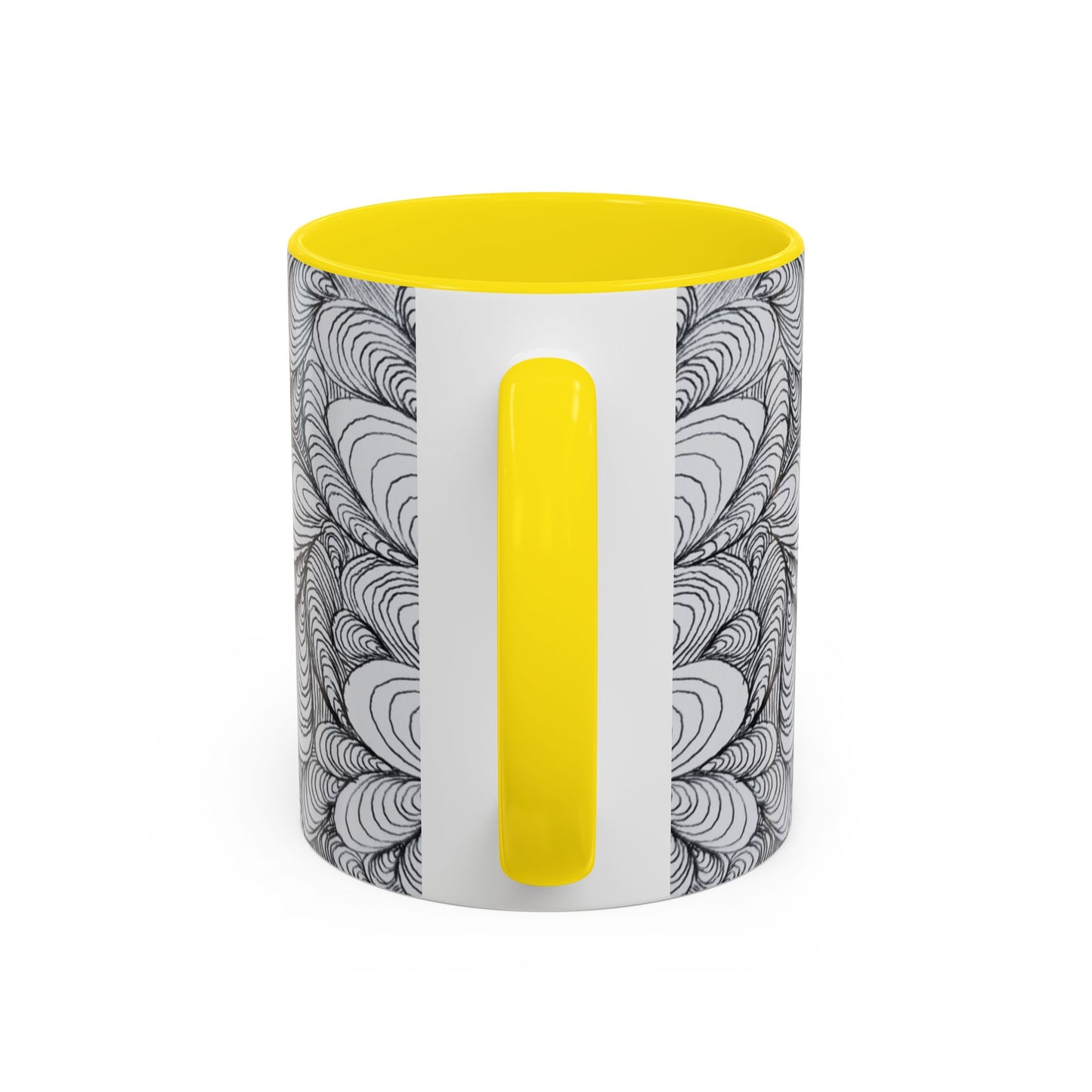 11oz/15oz Original Rough Line Art Coffee Mug