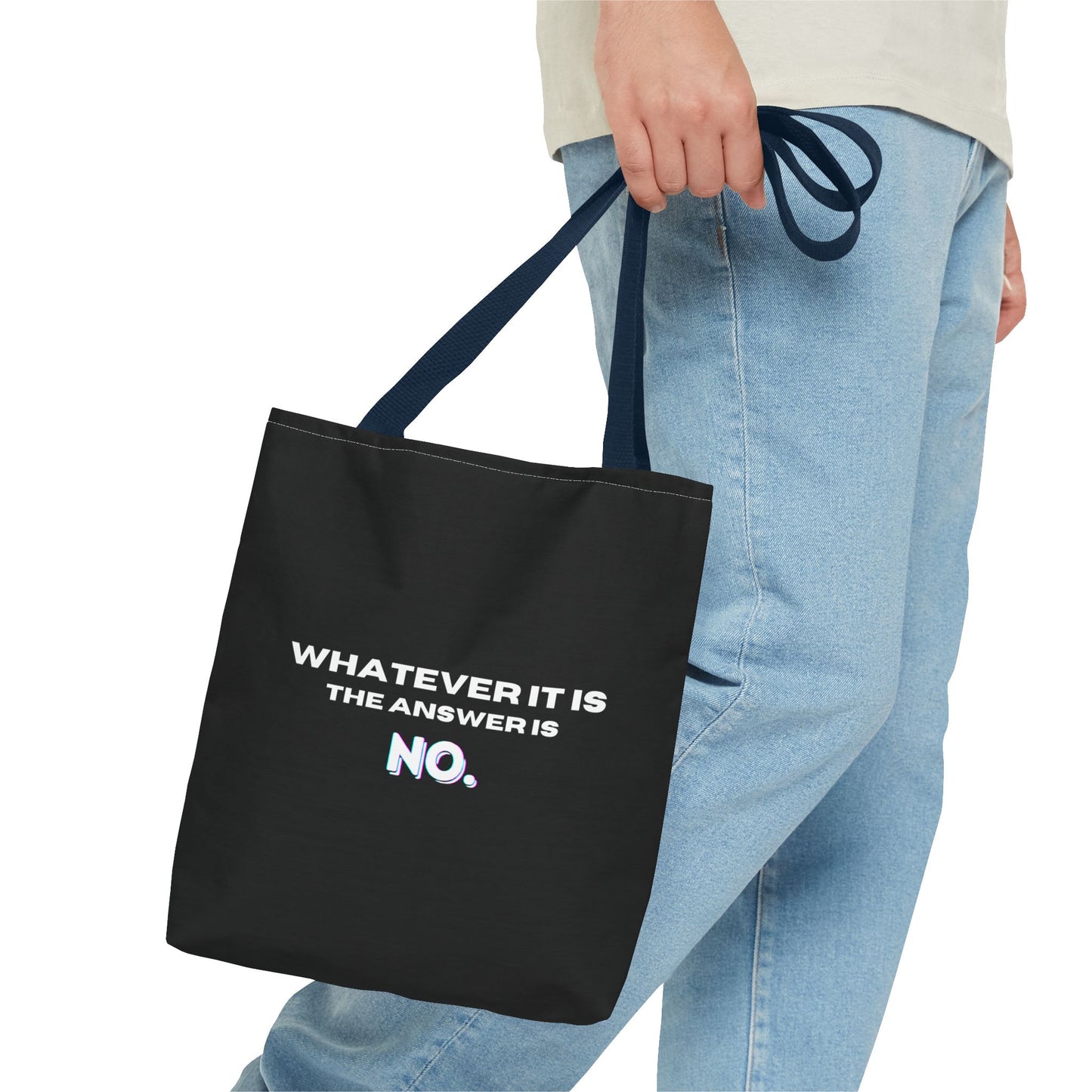 Unisex Self Love Positive Vibes Say NO Tote Bag Positive Mental Health Awareness Tote Bag