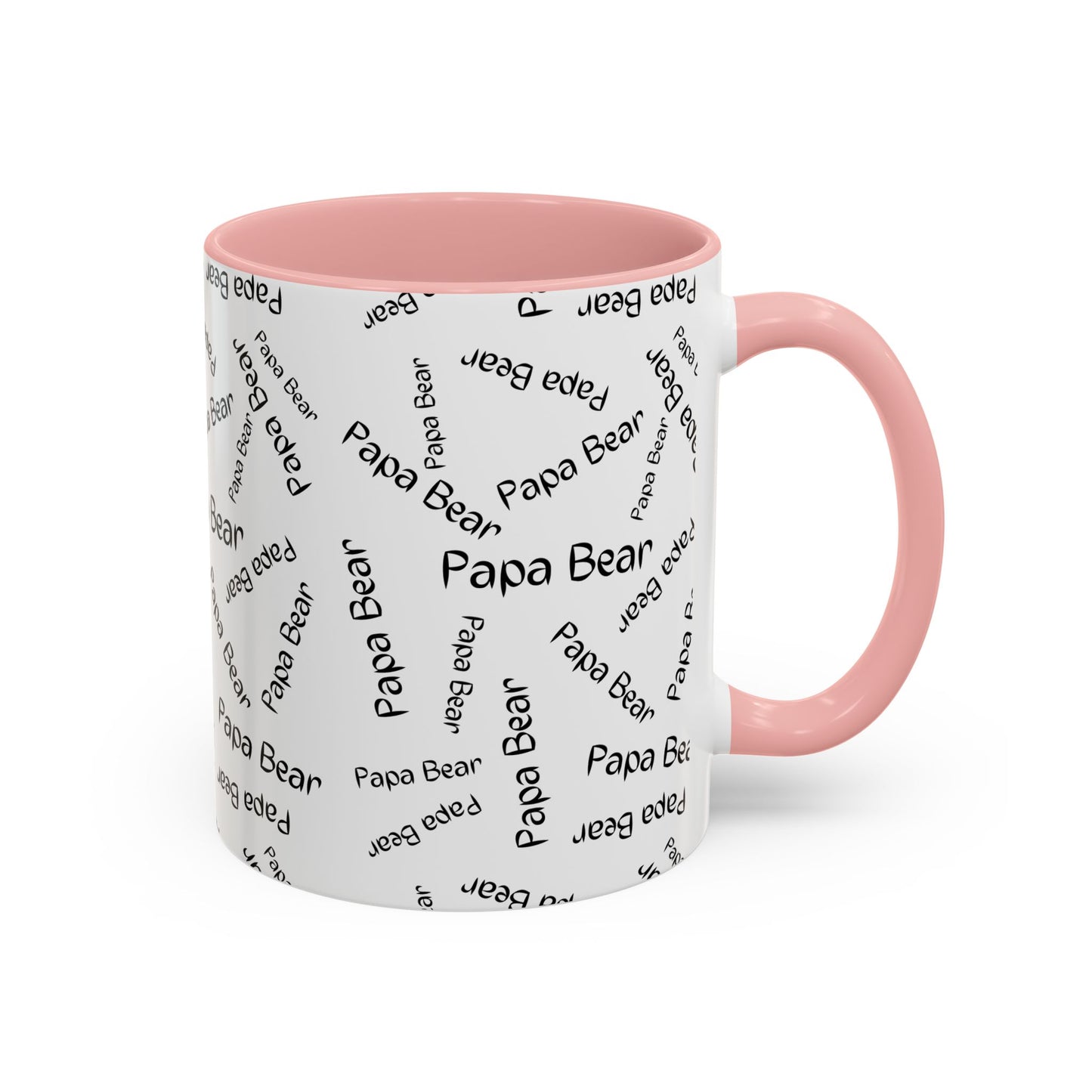 11oz/15oz Papa Bear Word Scramble Coffee Mug