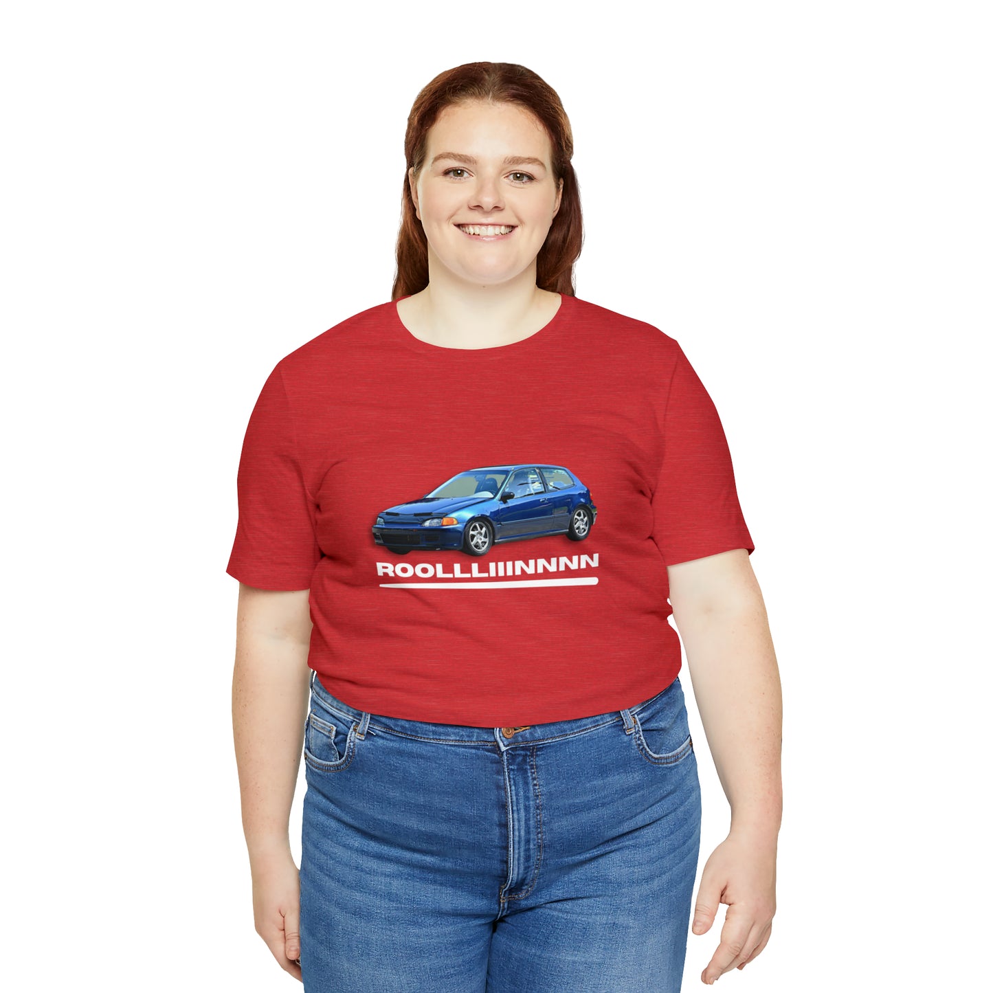 Unisex Jersey Short Sleeve Rolllllin Hatchback Appreciation T-Shirt