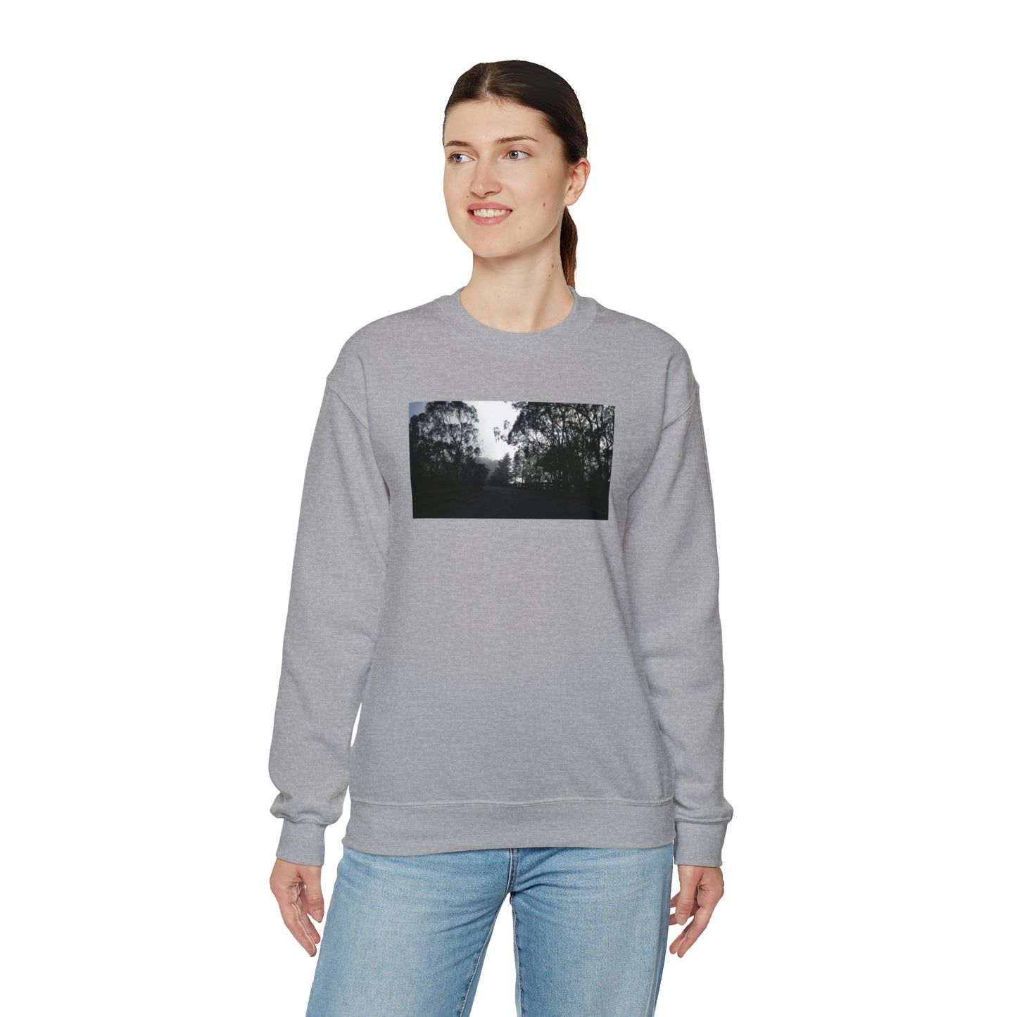 Unisex Travel Sweatshirt I-280 OnRamp Scenic Drive Print