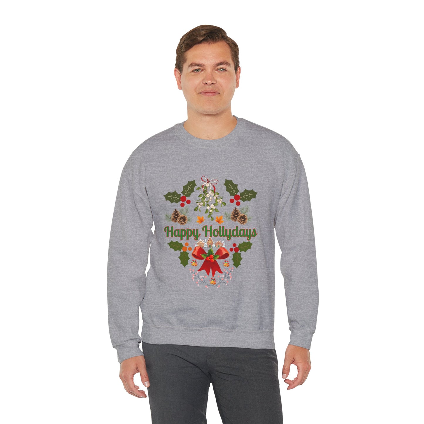 Unisex Ugly Sweater Contest Happy Hollydays Sweatshirt