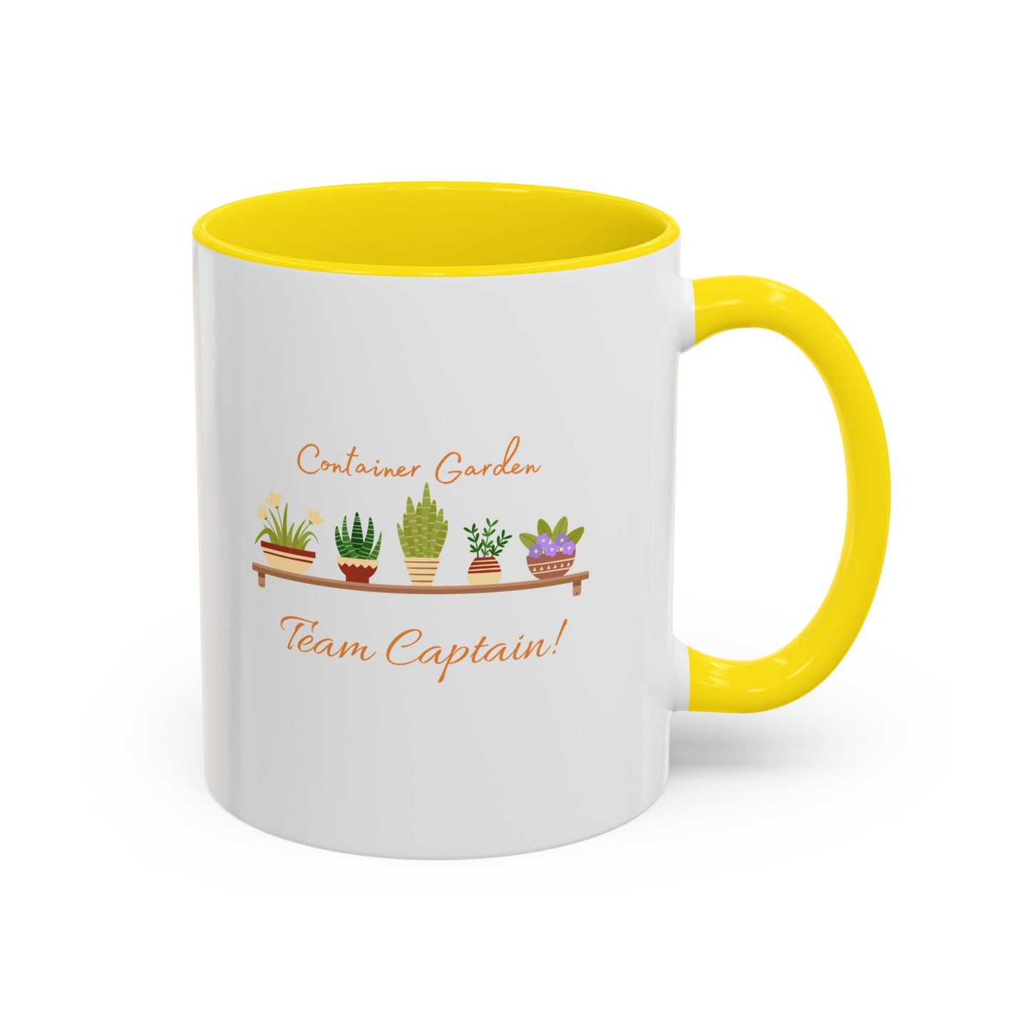 11oz/15oz Garden Themed Container Garden Team Captain Plant Parent Coffee Mug