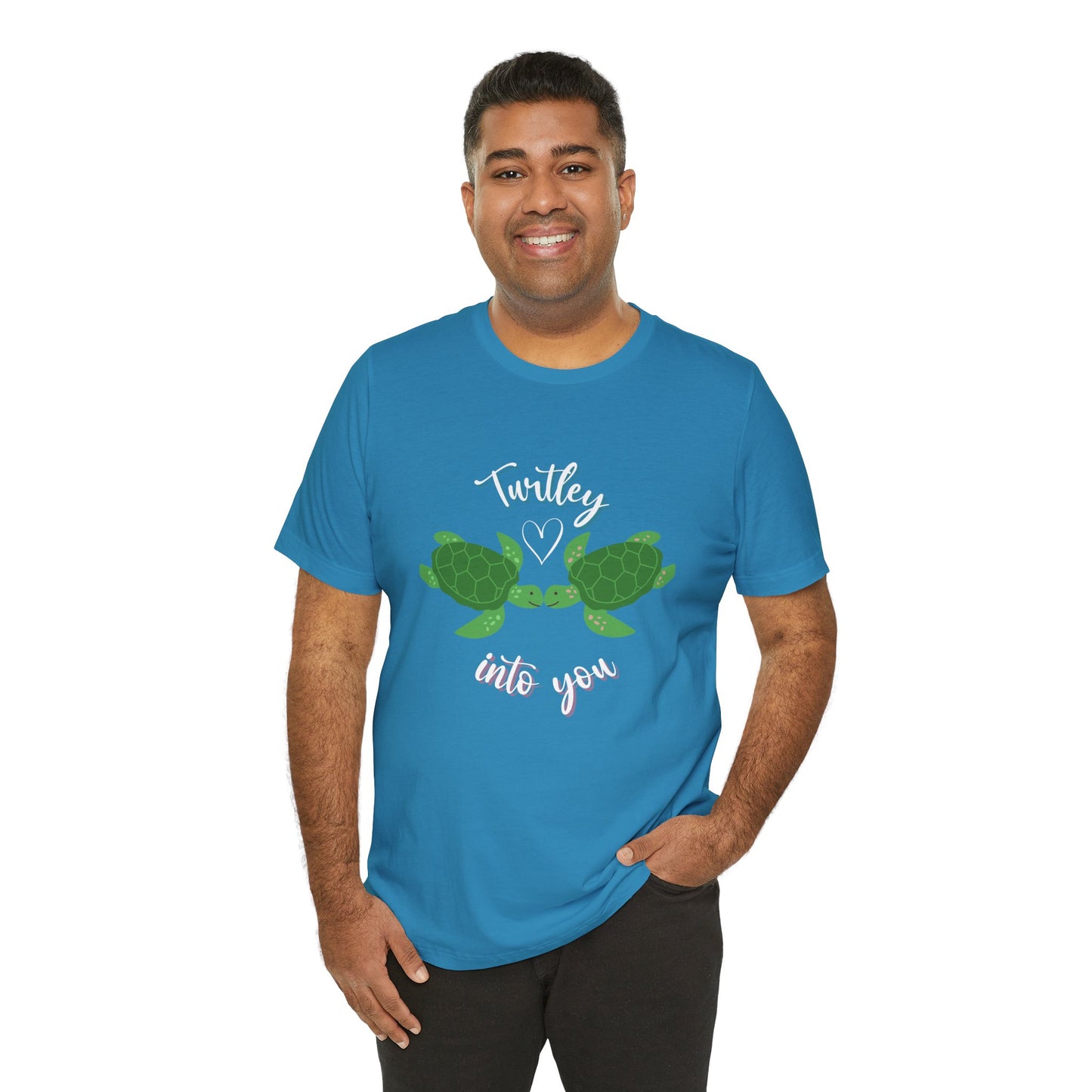 Unisex Cute Turtle Lover Turtley Into You T-Shirt
