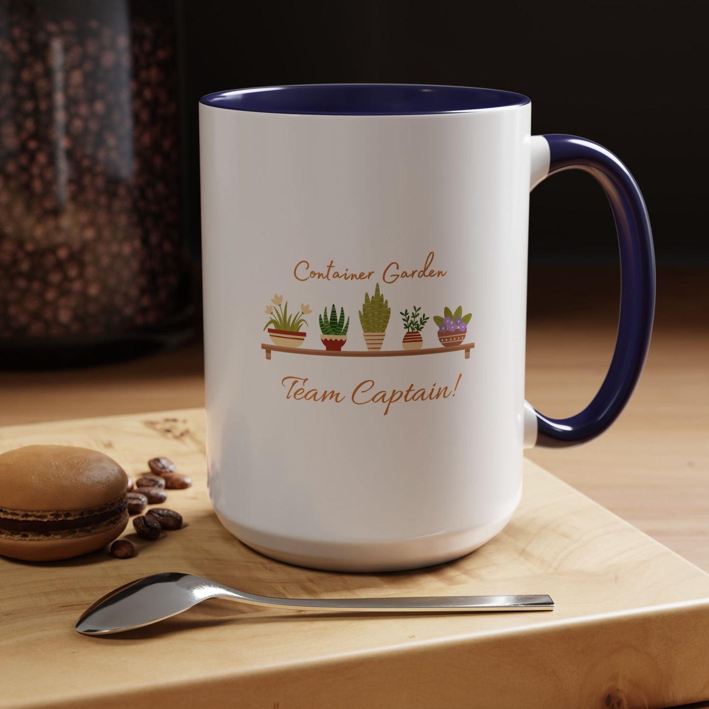 11oz/15oz Garden Themed Container Garden Team Captain Plant Parent Coffee Mug