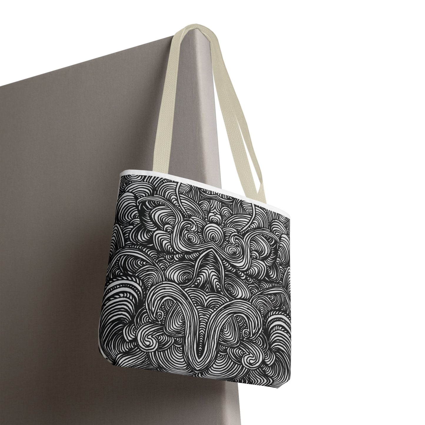 Unisex Original Line Art All Over Print Tote Bag - Mirage
