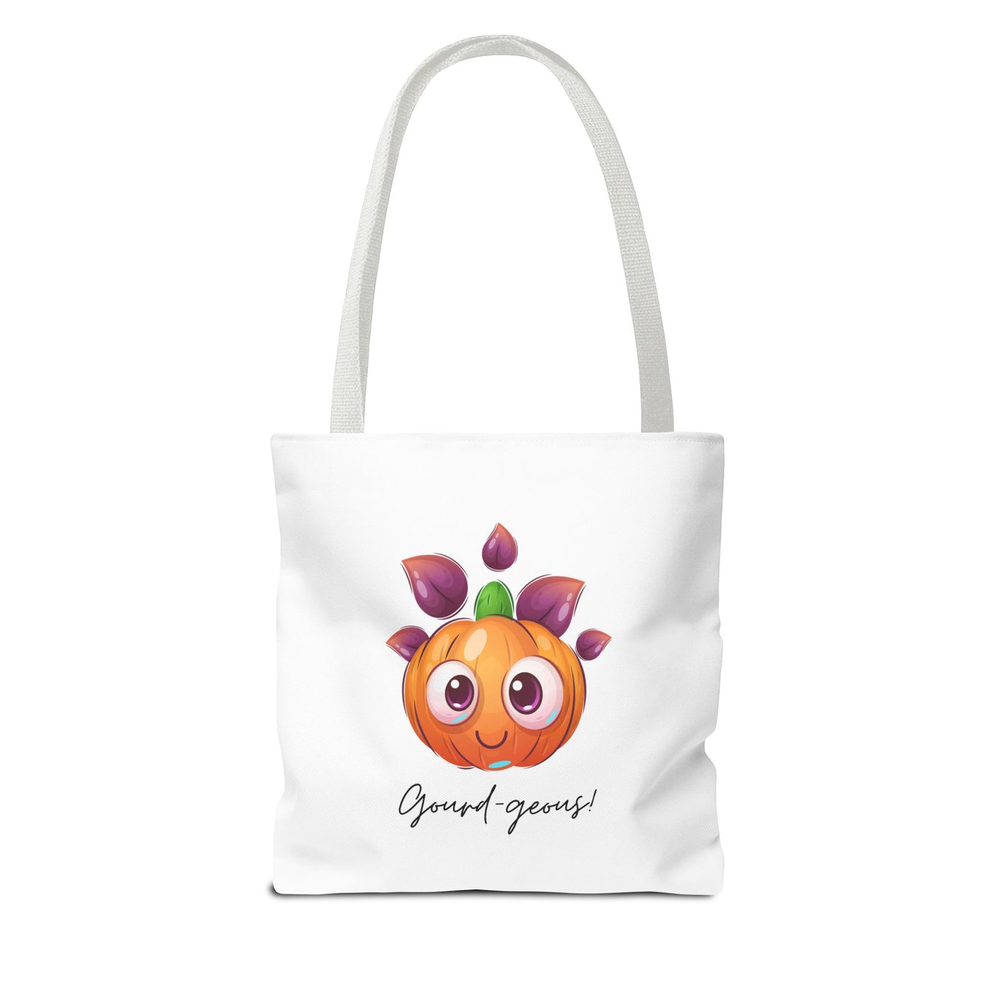 Cute Halloween Pumpkin Tote Spooky Season Tote Trick or Treating Candy Bag Fall Themed Reusable Lunch Tote