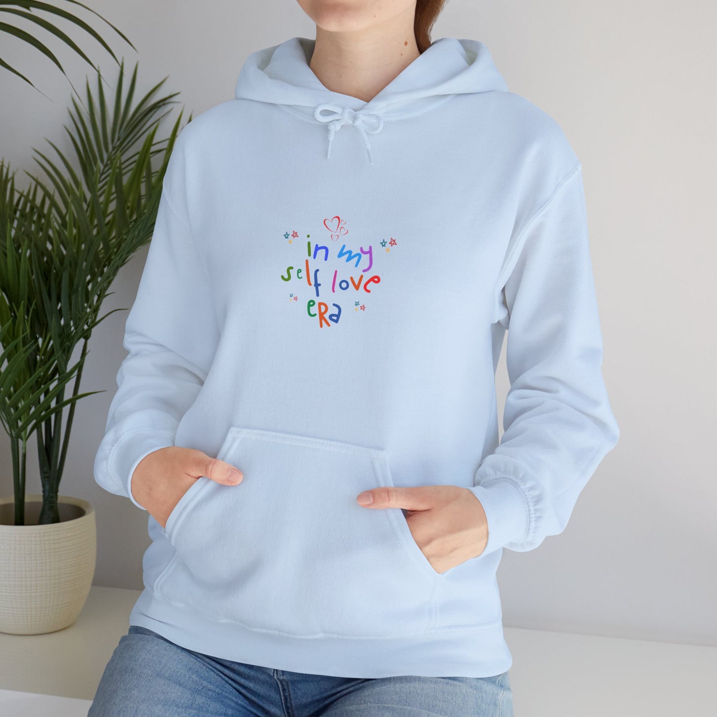 Unisex In My Self Love Era Hooded Sweatshirt