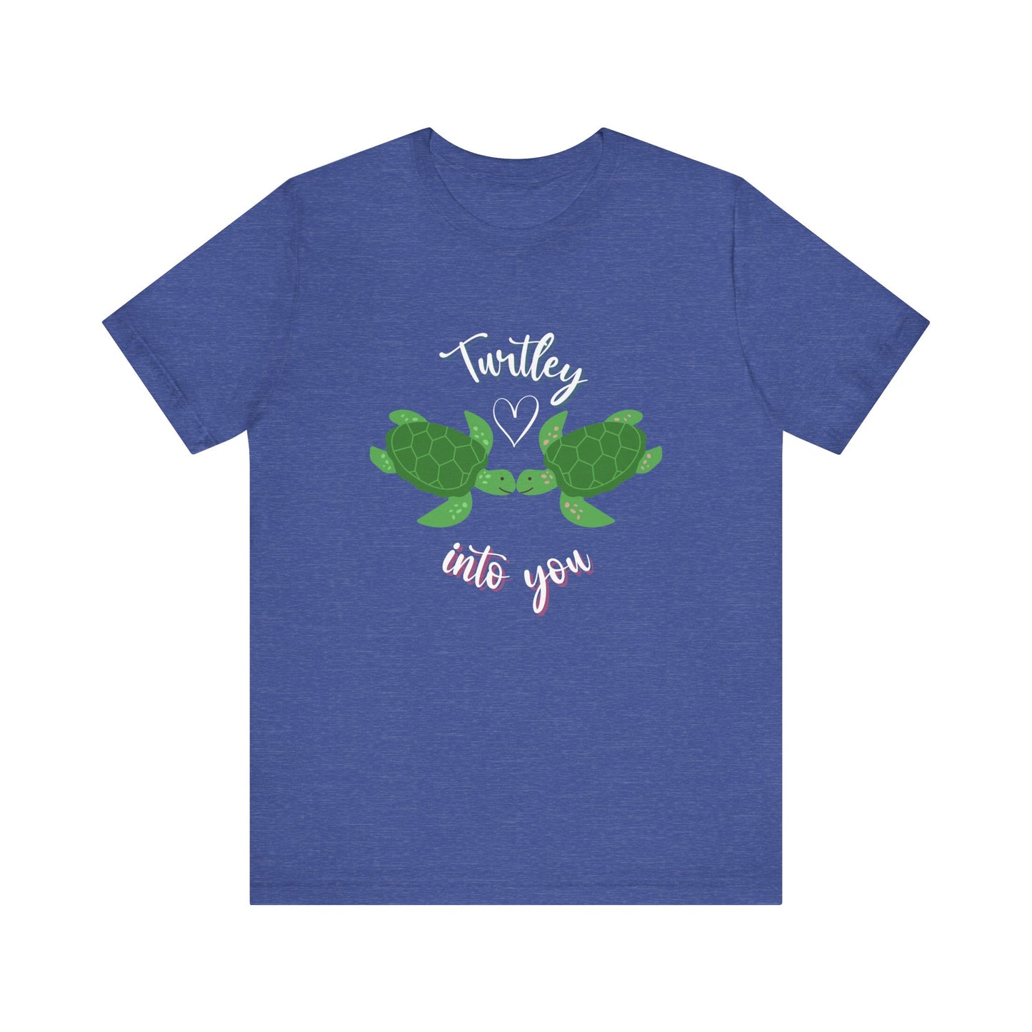 Unisex Cute Turtle Lover Turtley Into You T-Shirt