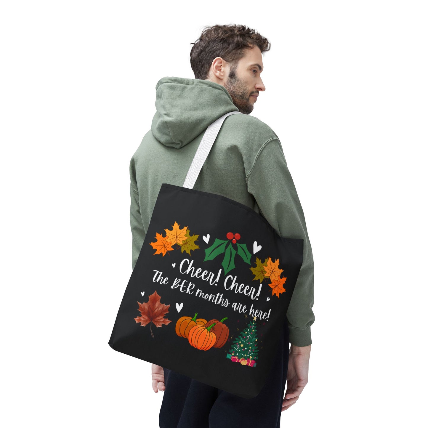 Unisex BER Months Tote Bag Autumn Tote Fall Tote Bag September Tote October Tote Bag November Bag December Tote Bag Favorite Months Tote Bag