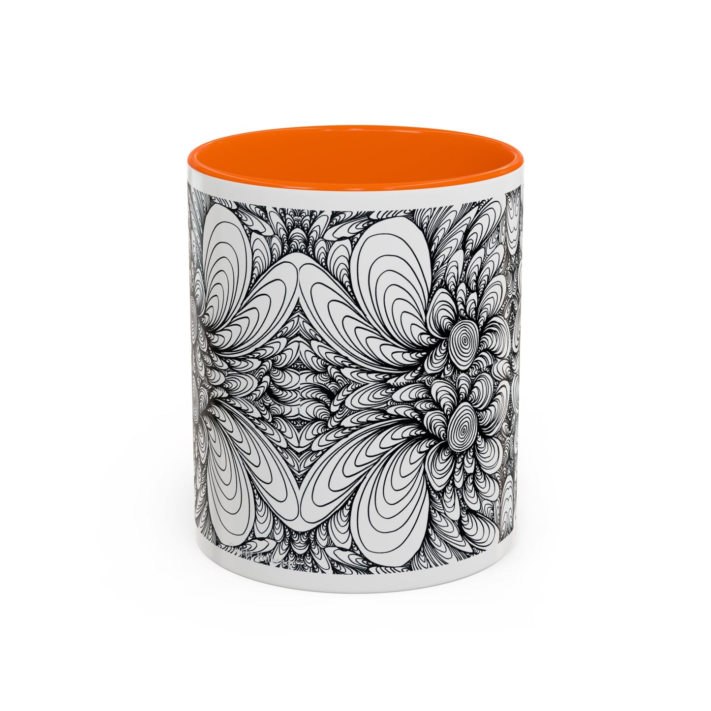 11oz/15oz Original Line Art Mug - Blooms
