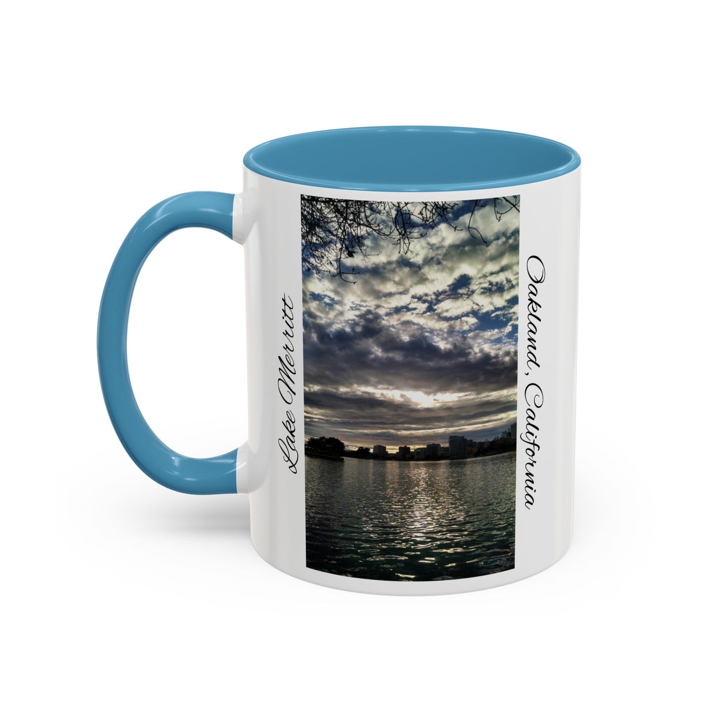 11oz Two Tone Lake Merritt, Oakland California San Francisco Bay Area Keepsake Coffee Mug