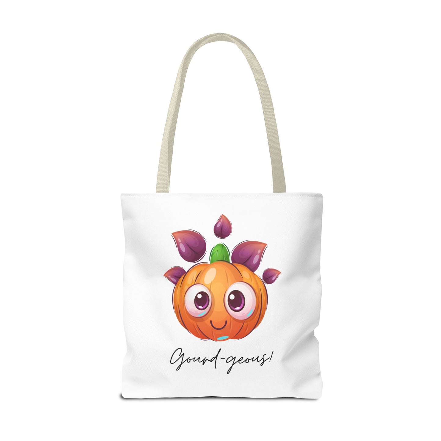 Cute Halloween Pumpkin Tote Spooky Season Tote Trick or Treating Candy Bag Fall Themed Reusable Lunch Tote