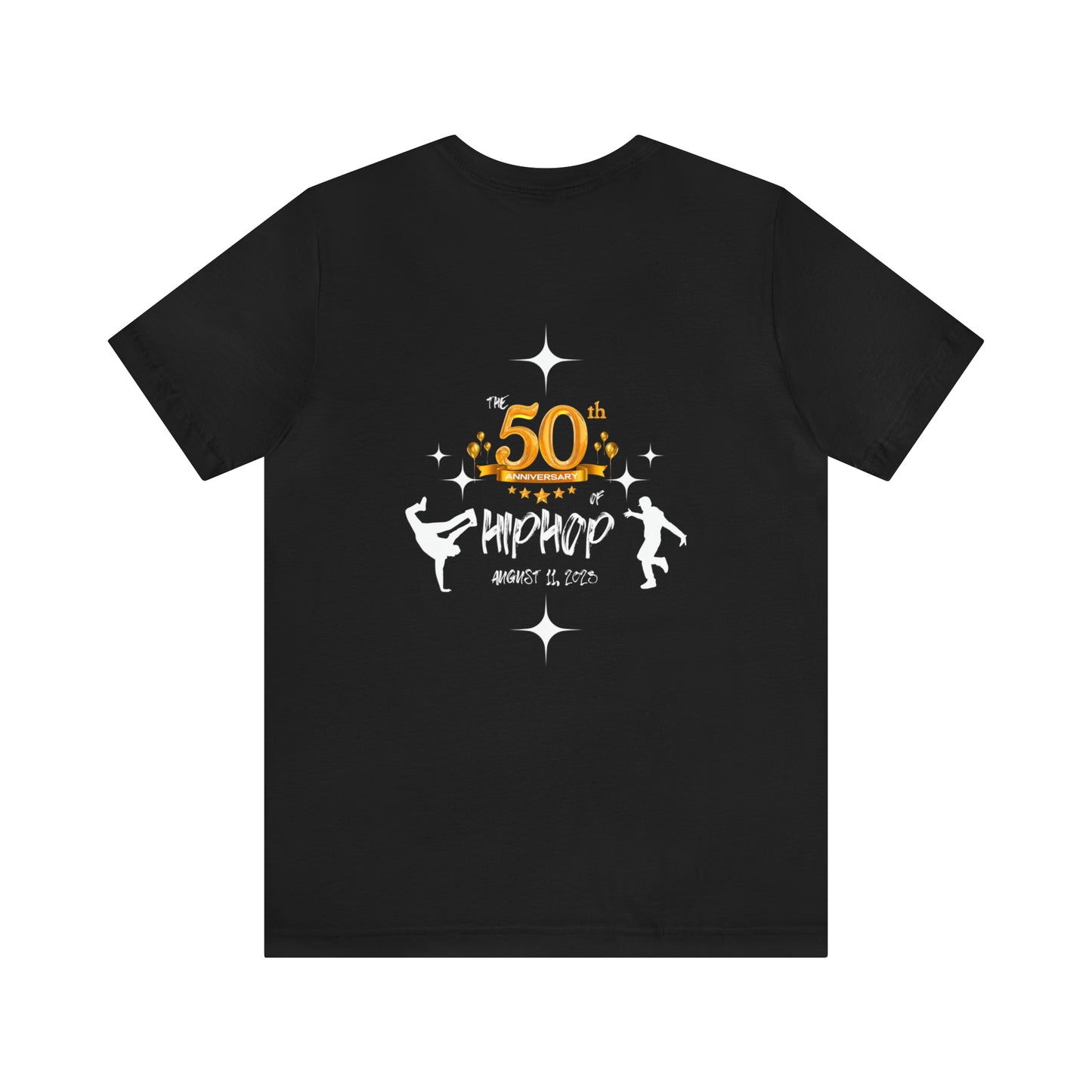 Unisex 50th Anniversary of HipHop August 11, 2023 Commemorative T-Shirt