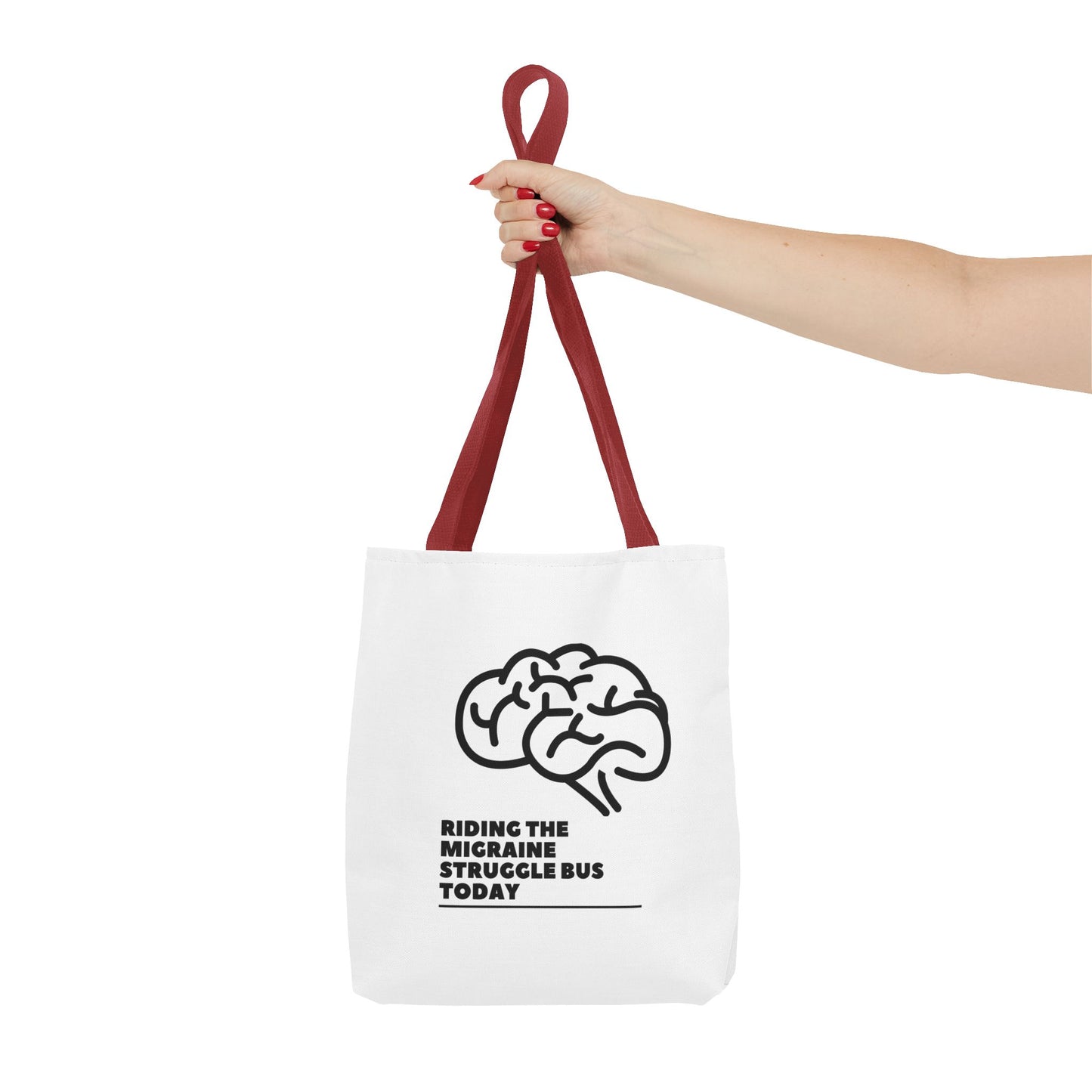 Unisex Migraine Day Invisible Illness Warrior Tote Bag