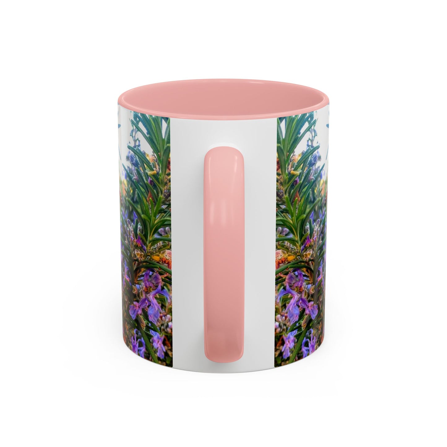 11oz/15oz Garden Themed Rosemary and Bee Pollinator Coffee Mug