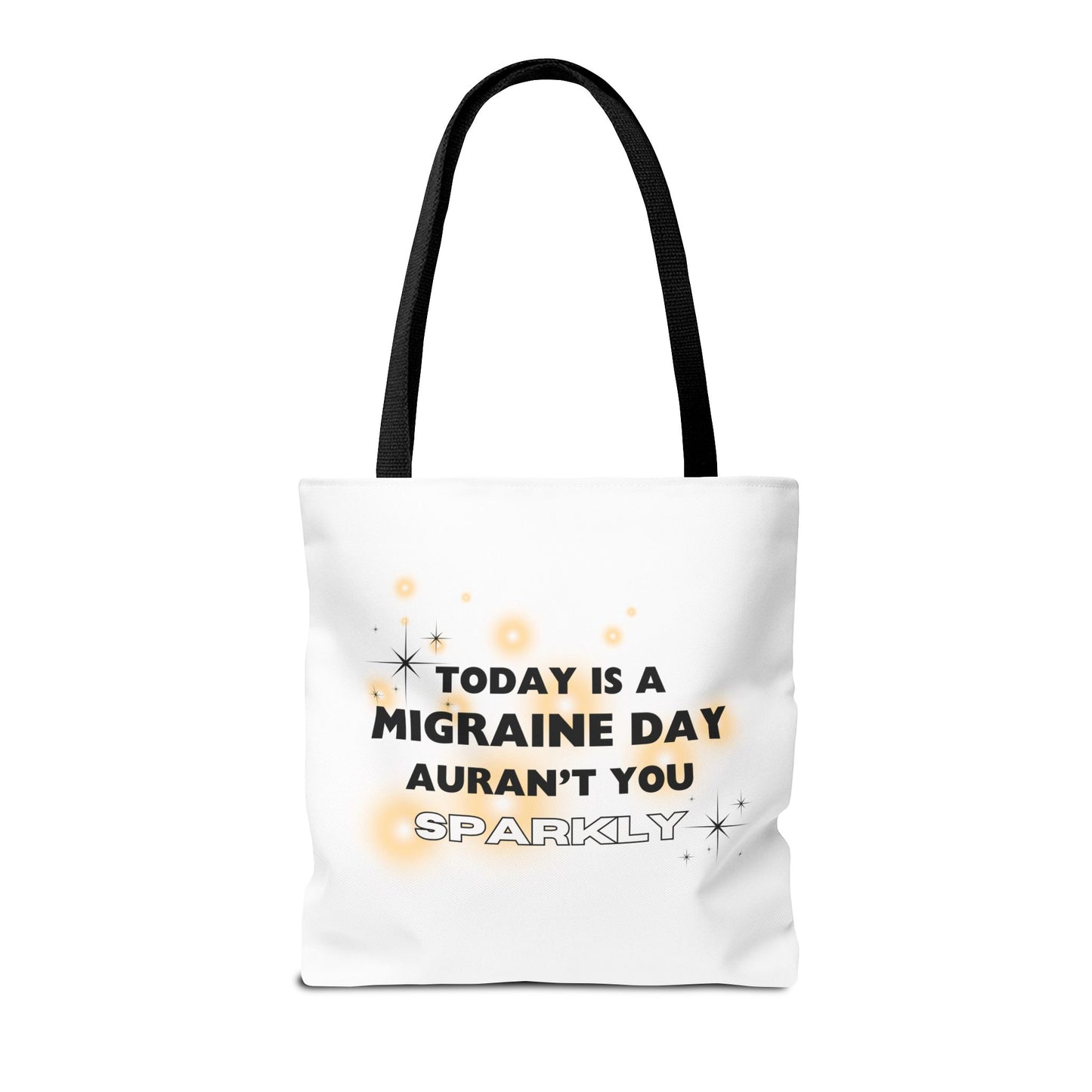 Unisex Migraine Day Invisible Illness Warrior Tote Bag