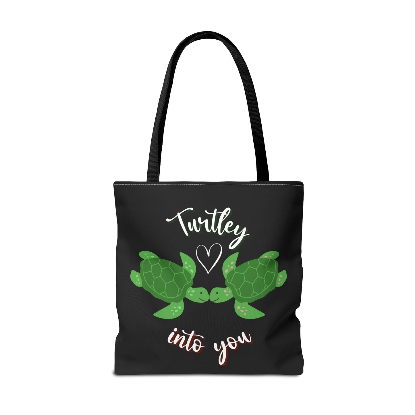 Unisex Cute Turtle Lover Turtley Into You Tote Bag