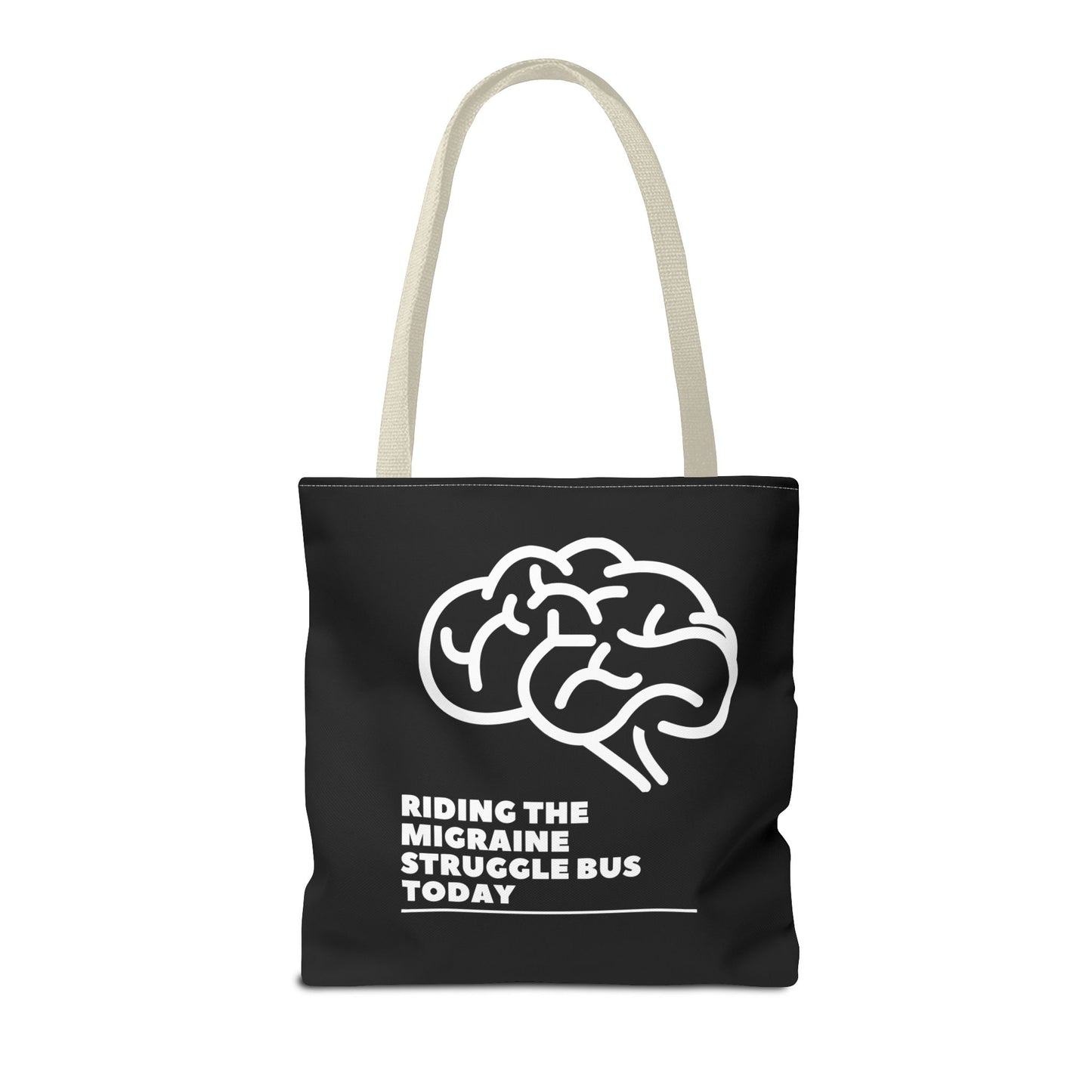 Unisex Migraine Day Invisible Illness Warrior Tote Bag