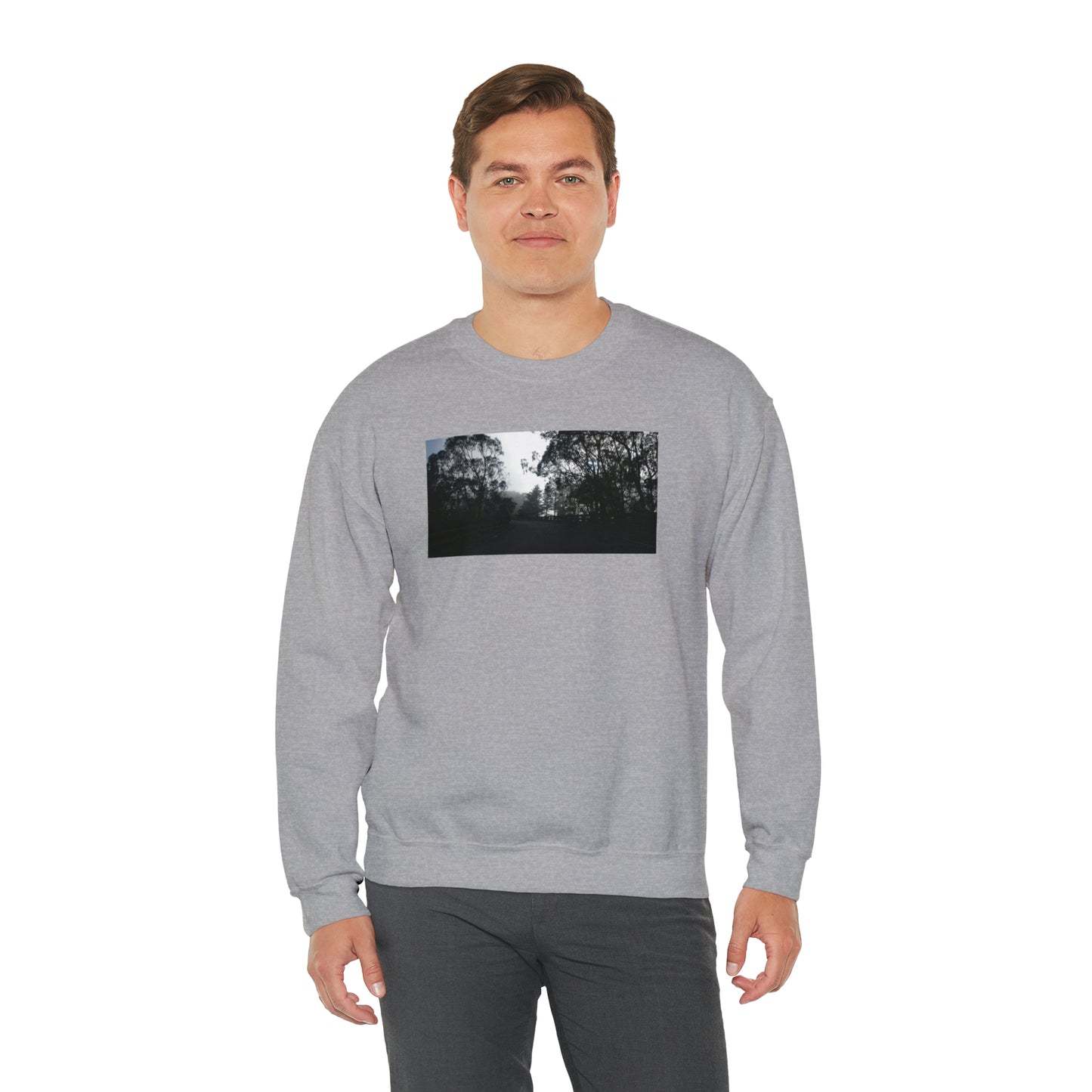 Unisex Travel Sweatshirt I-280 OnRamp Scenic Drive Print