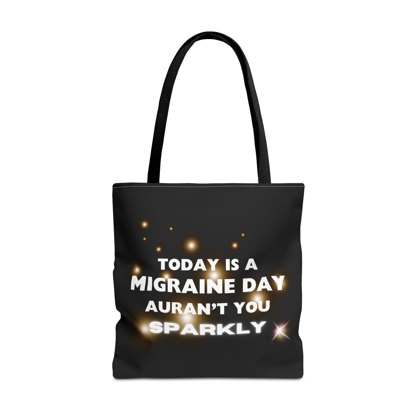 Unisex Migraine Day Invisible Illness Warrior Tote Bag