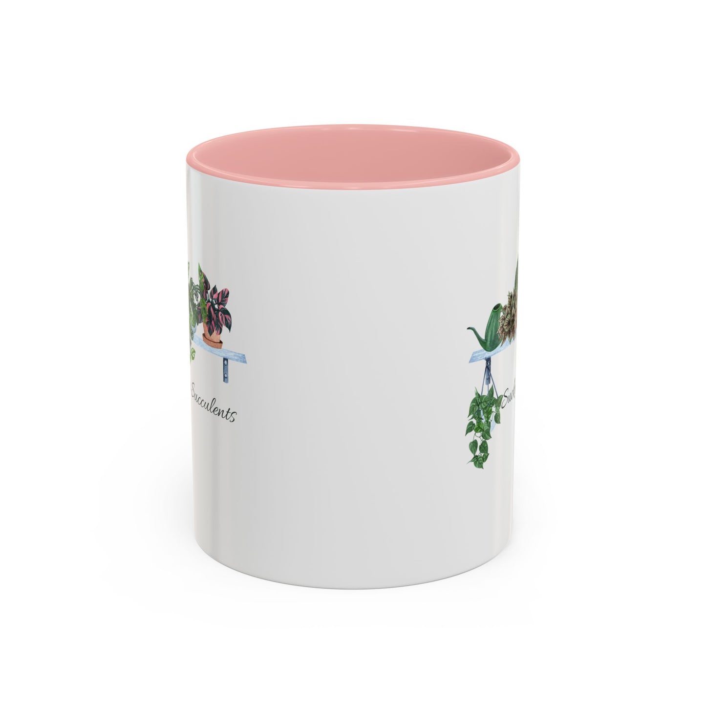 11oz/15oz Garden Themed Coffee Mug Sucker for Succulents