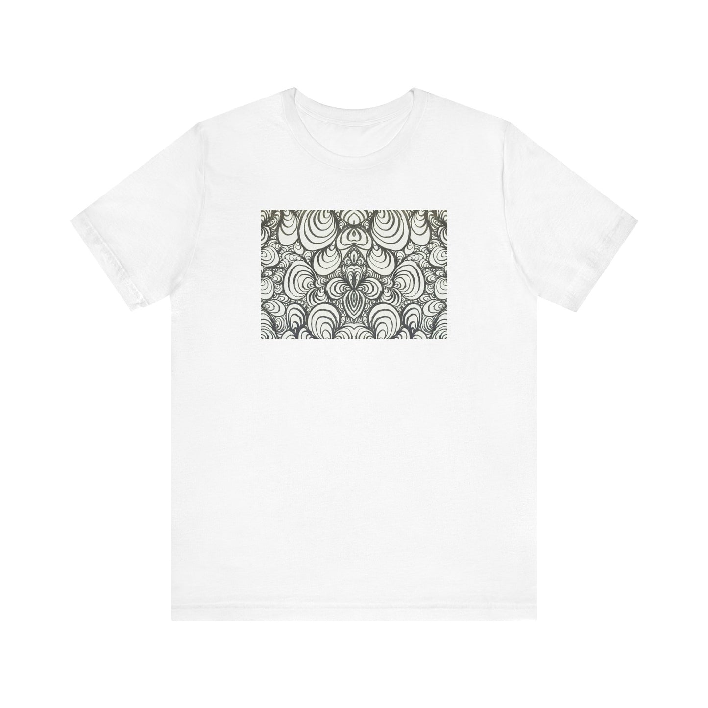 Unisex Original Line Art T-Shirt - Puzzle Panels 1