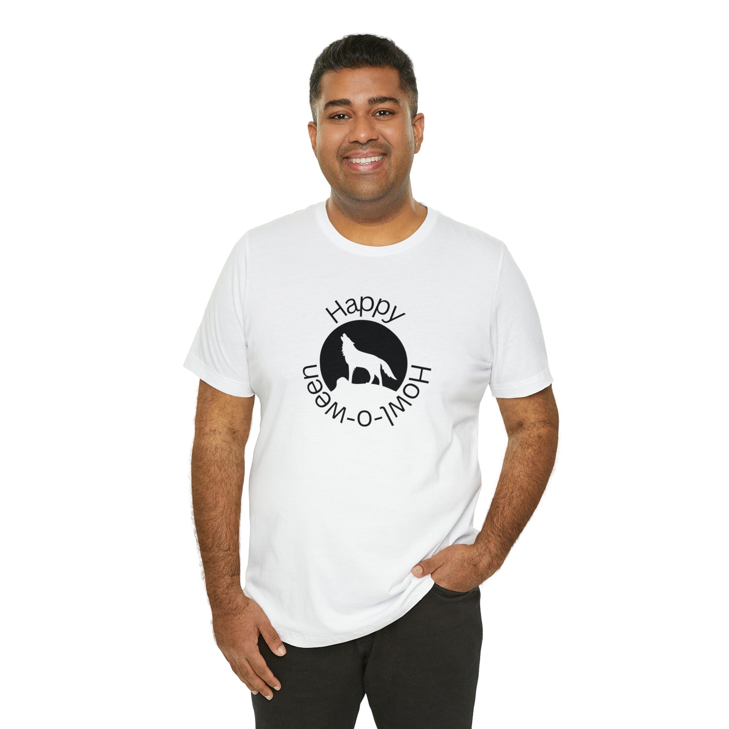 Unisex Howl-O-Ween Wolf T-Shirt