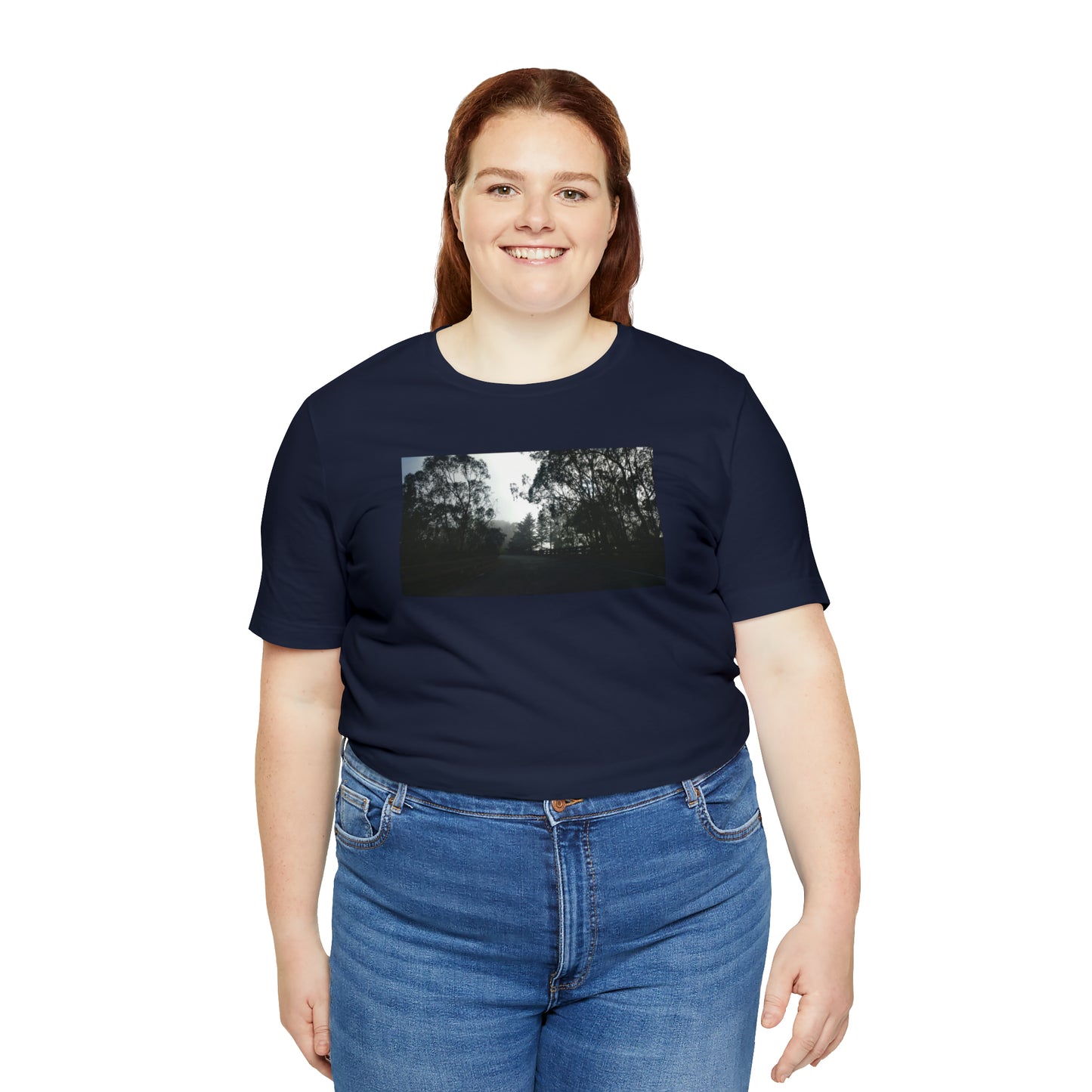 Unisex Travel T-Shirt, Scenic Ride I-280 On-ramp SF