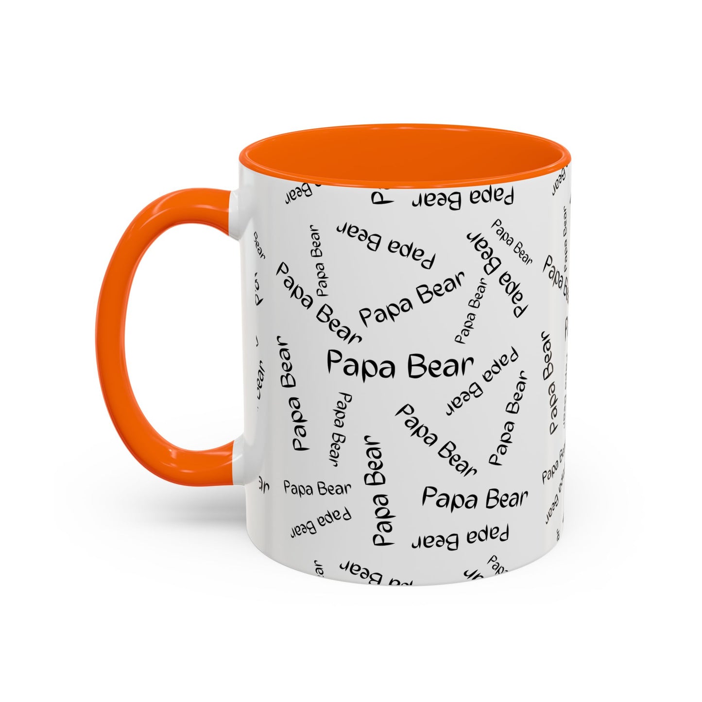 11oz/15oz Papa Bear Word Scramble Coffee Mug