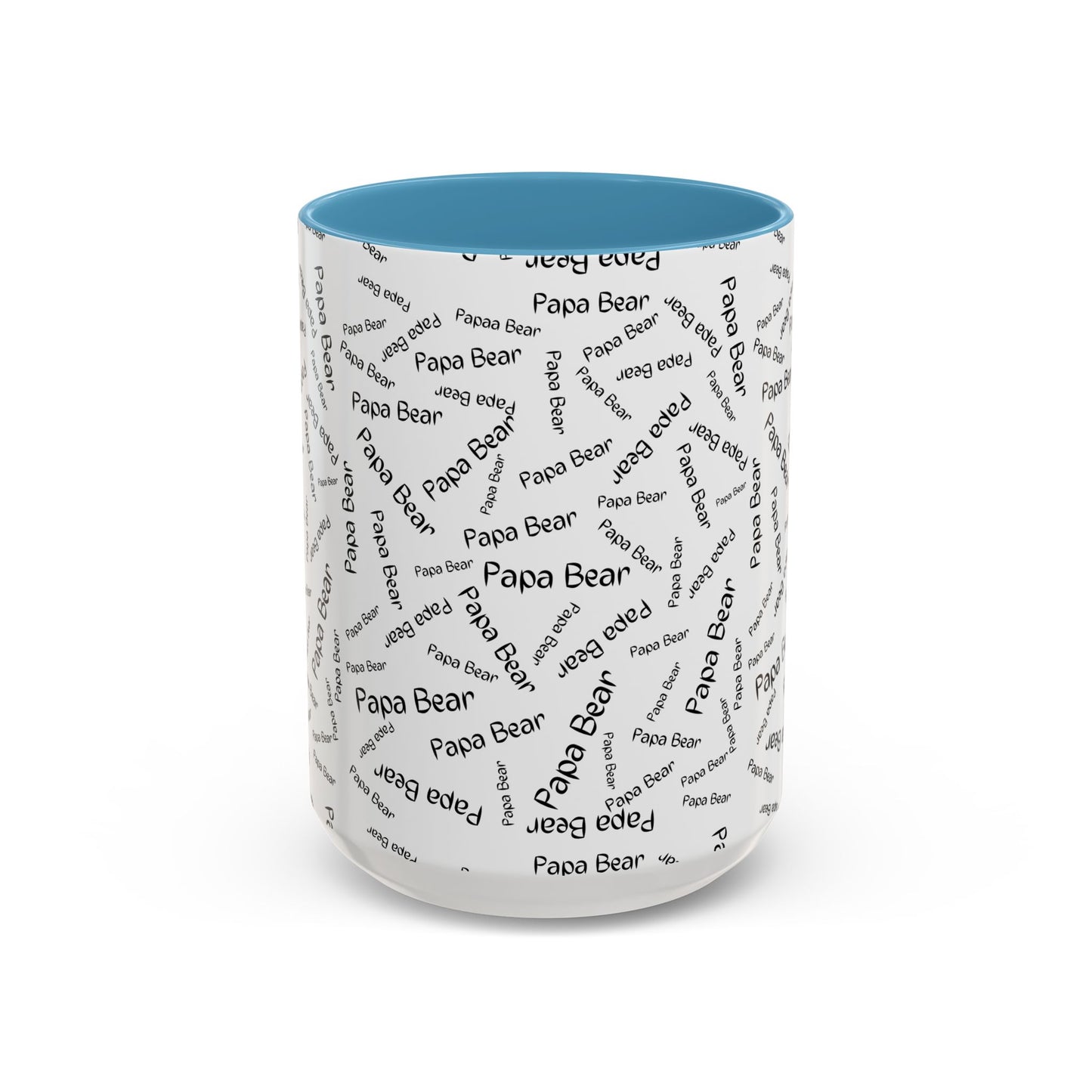 11oz/15oz Papa Bear Word Scramble Coffee Mug