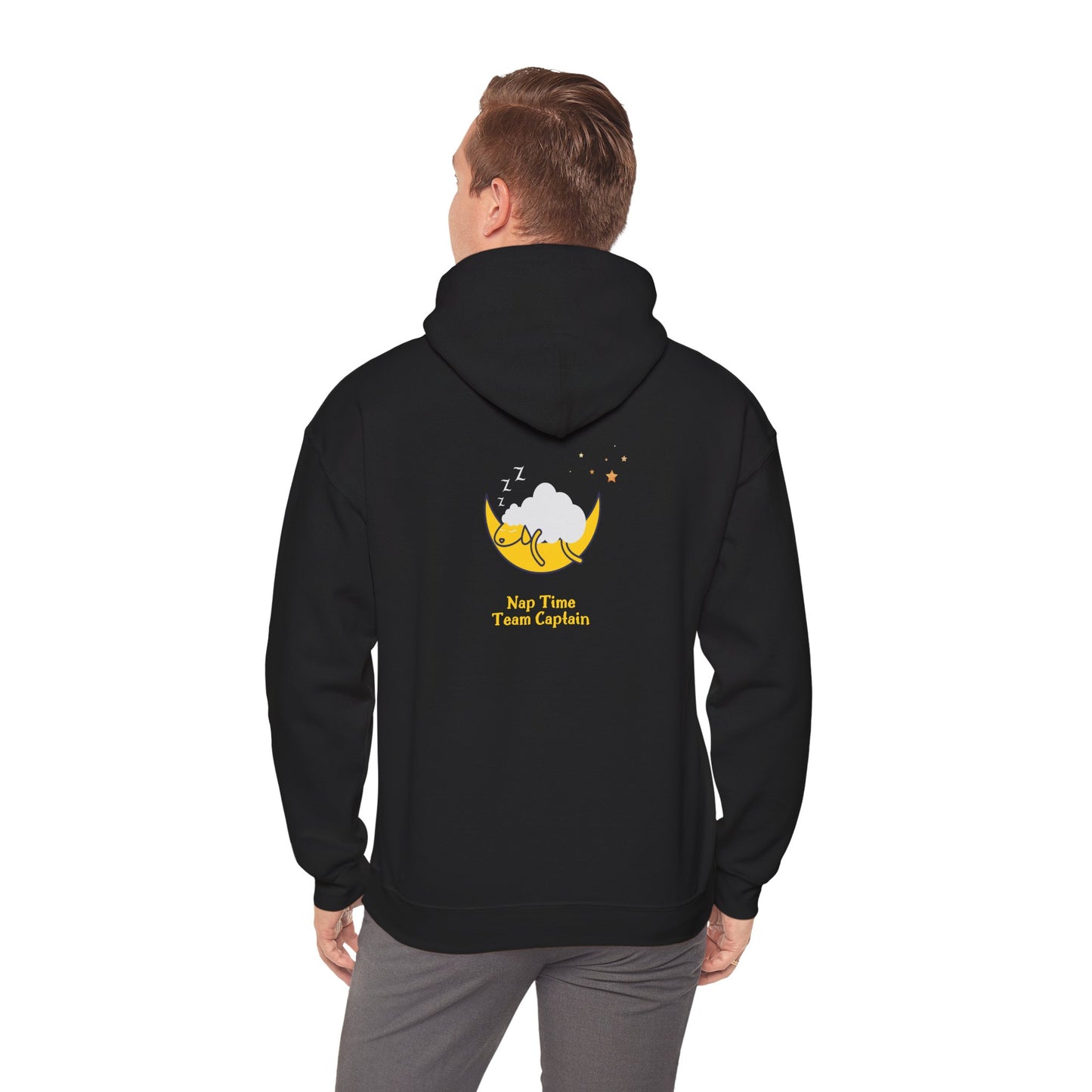 Unisex Heavy Blend™ Nap Time Team Captain Hooded Sweatshirt