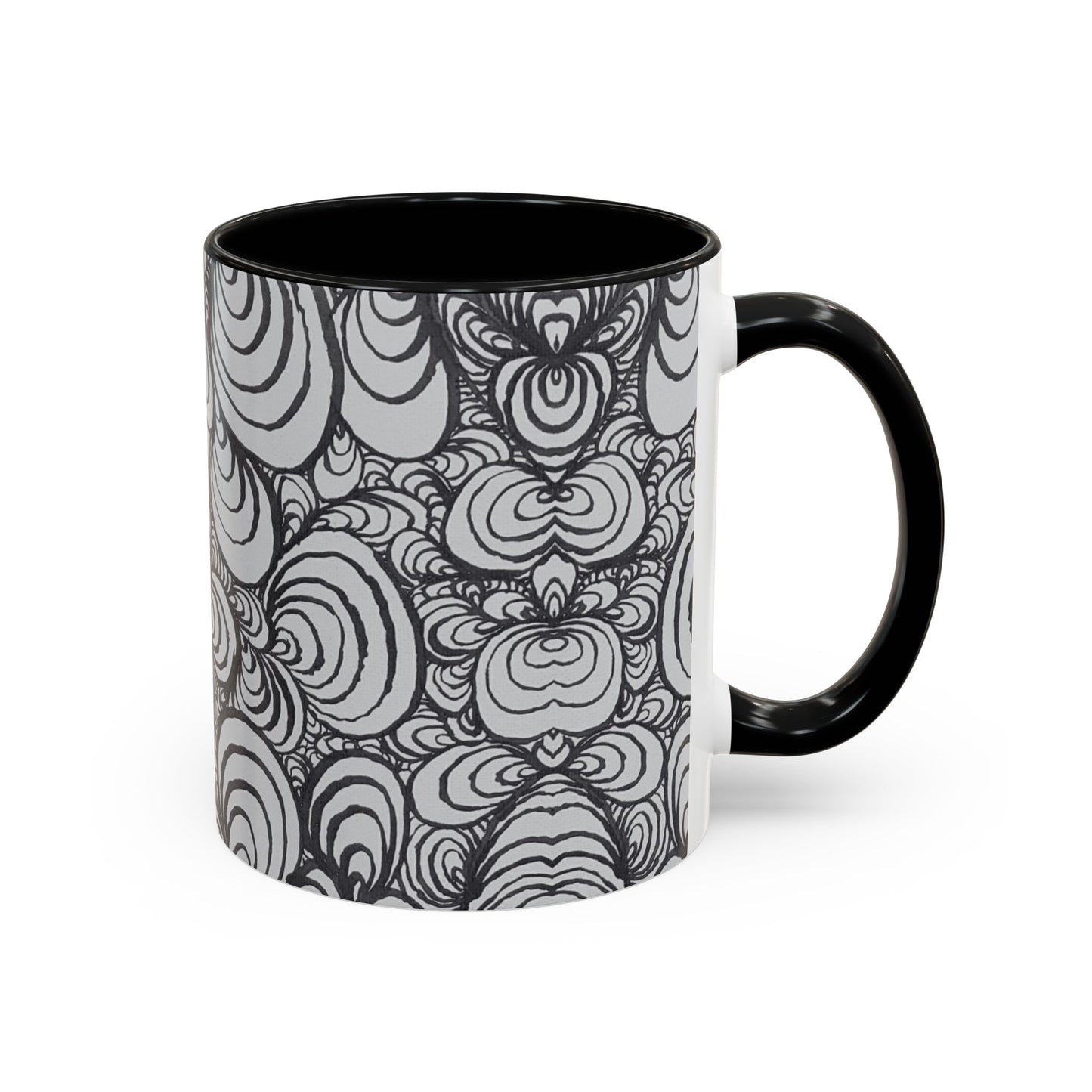 11oz/15oz Original Line Art Mug - Puzzle Panels 1