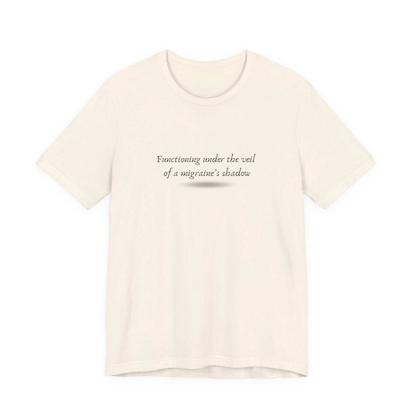 Unisex Migraine Day Invisible Illness Warrior Tshirt