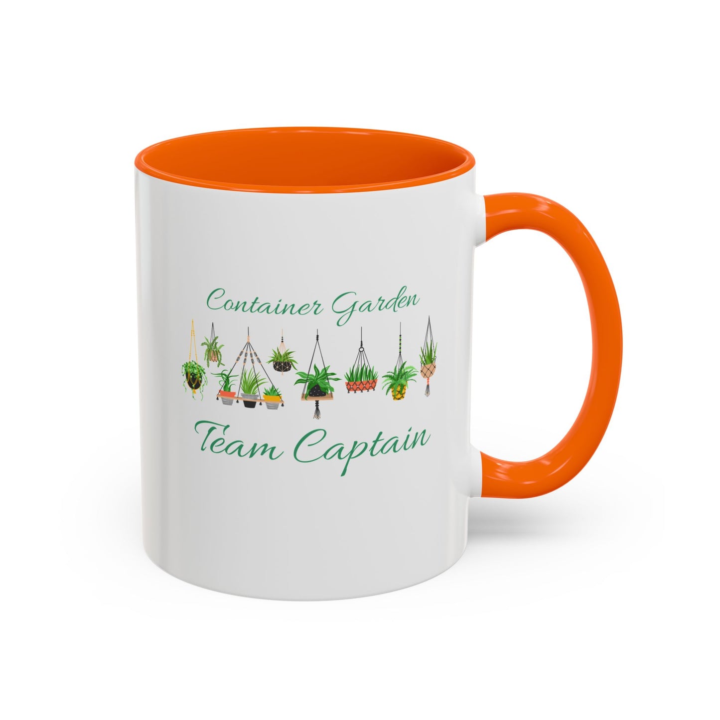 11oz/15oz Garden Themed Container Garden Team Captain Plant Parent Coffee Mug