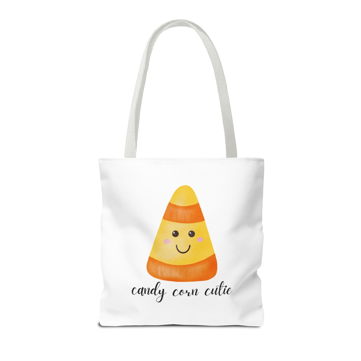 Cute Candy Corn Halloween Spooky Season Tote Trick or Treating Candy Fall Themed Reusable Lunch Bag