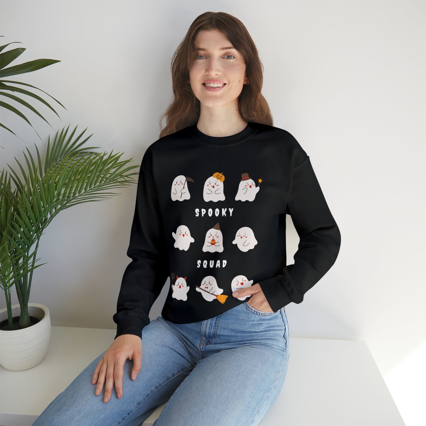 Unisex Cute Spooky Squad Sweatshirt