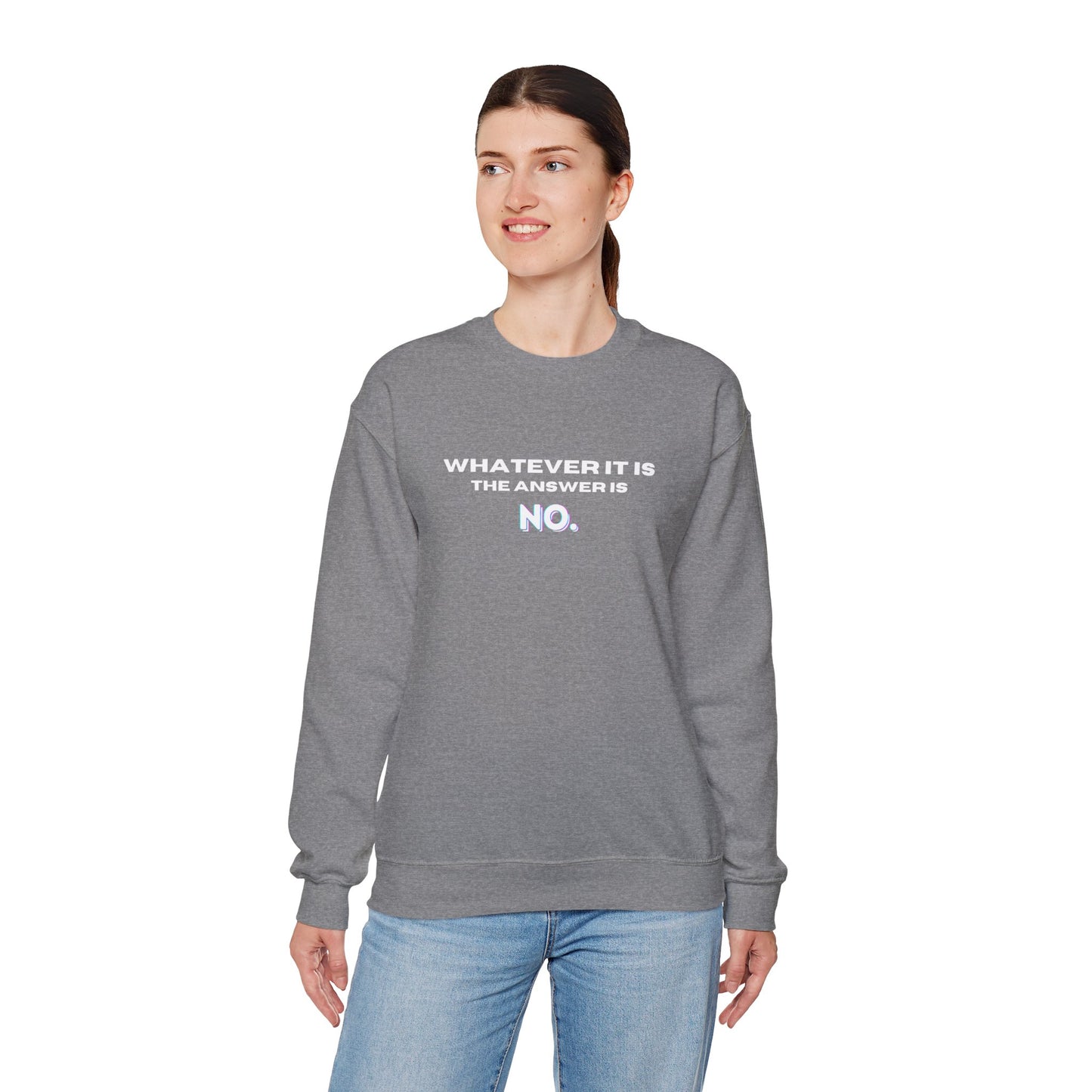 Unisex Self Love Positve Vibes Ok To Say NO Positive Mental Health Awareness Sweatshirt