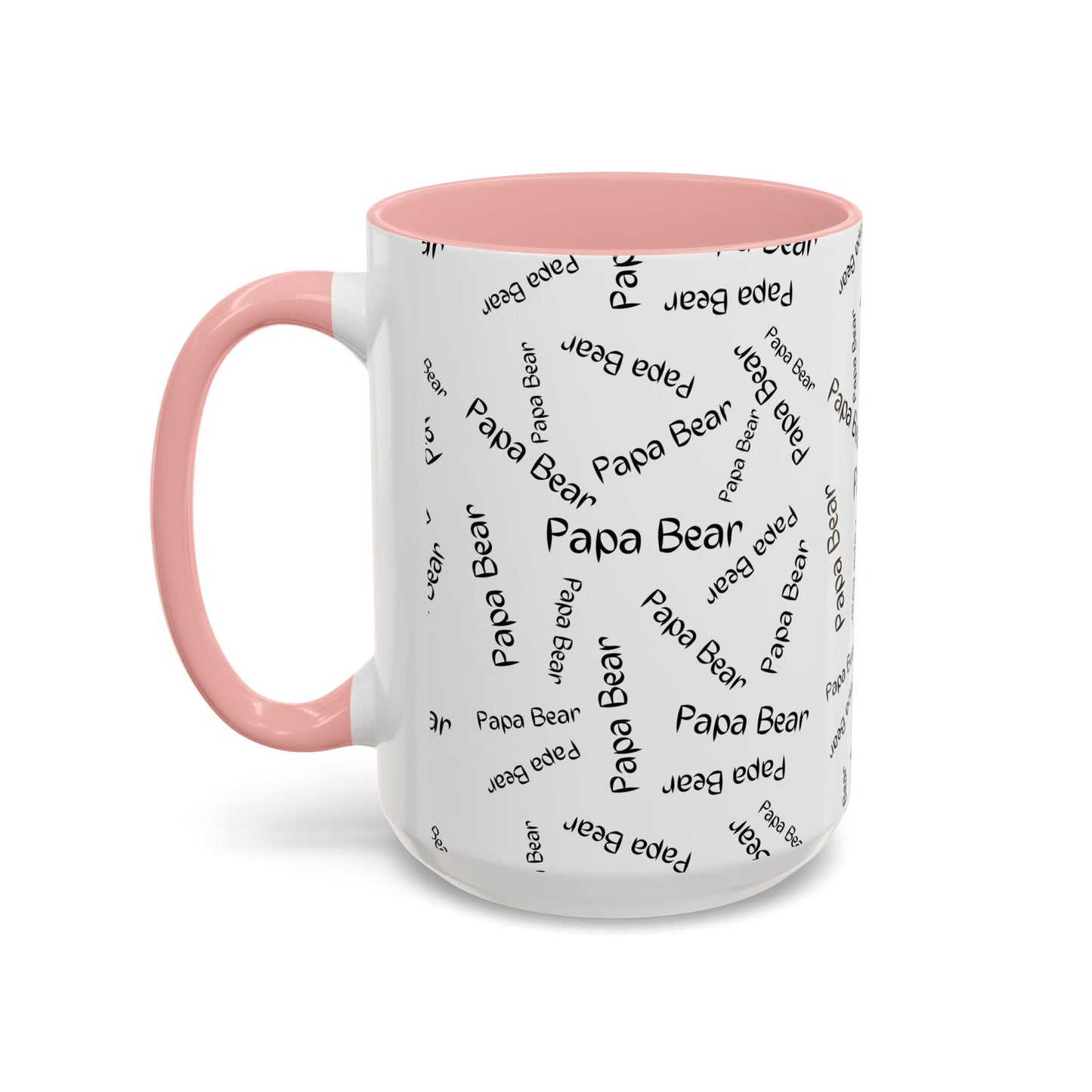 11oz/15oz Papa Bear Word Scramble Coffee Mug