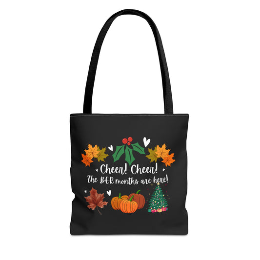 Unisex BER Months Tote Bag Autumn Tote Fall Tote Bag September Tote October Tote Bag November Bag December Tote Bag Favorite Months Tote Bag