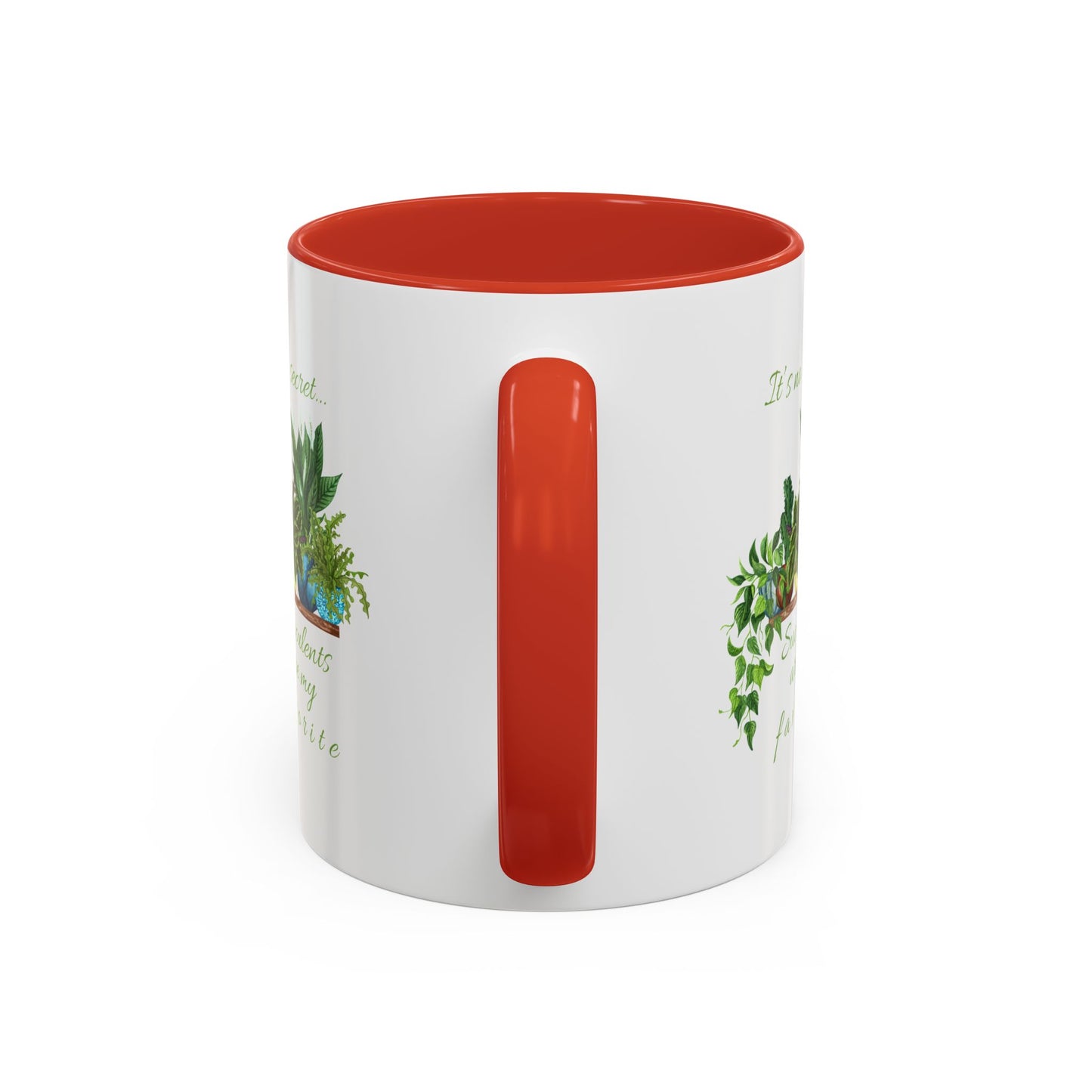 11oz Garden Themed Succulent Plant Parent Container Gardener Coffee Mug