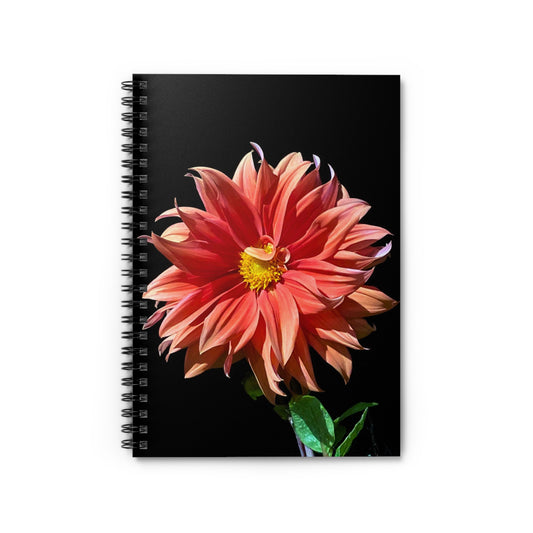 Spiral Notebook - Dahlia Flower