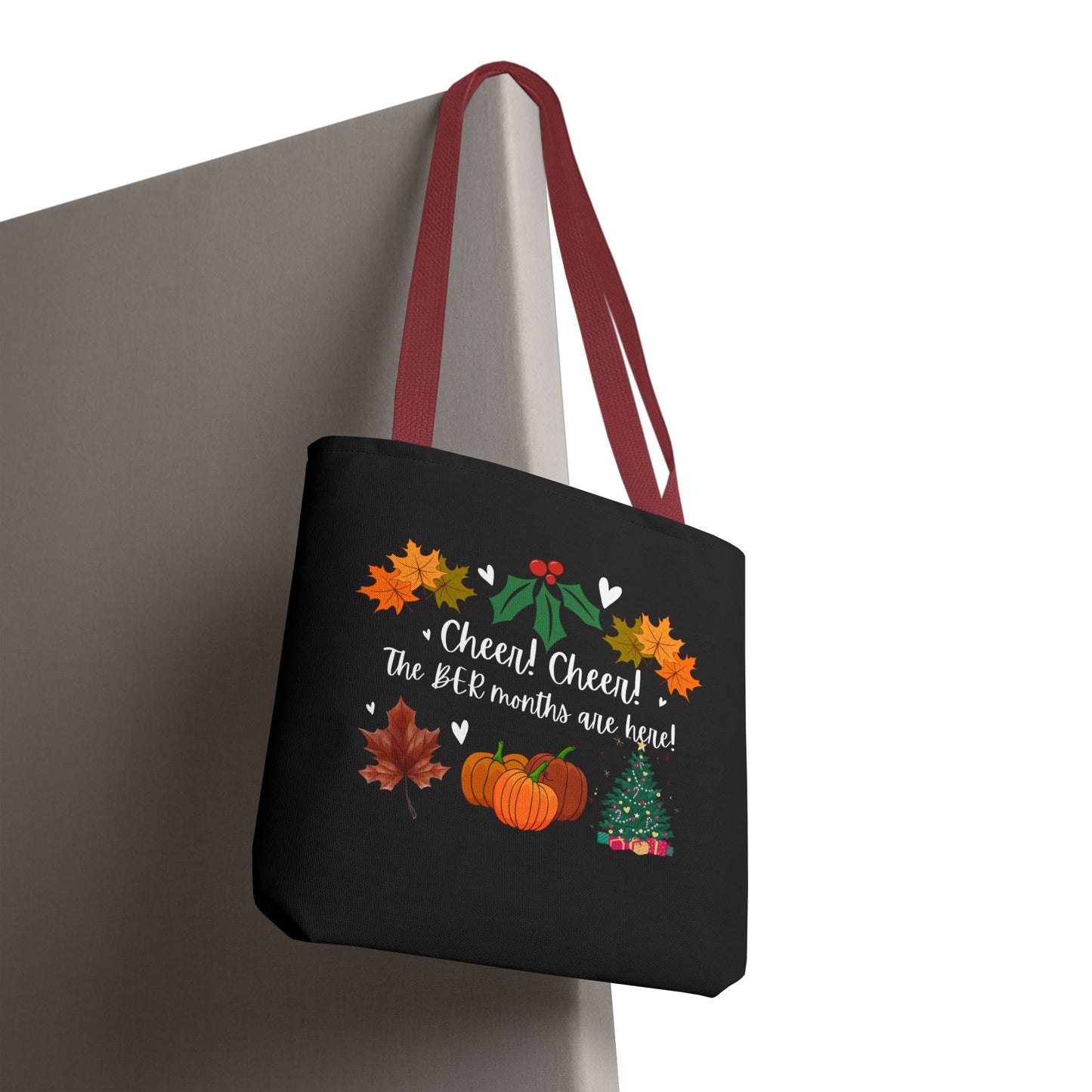 Unisex BER Months Tote Bag Autumn Tote Fall Tote Bag September Tote October Tote Bag November Bag December Tote Bag Favorite Months Tote Bag