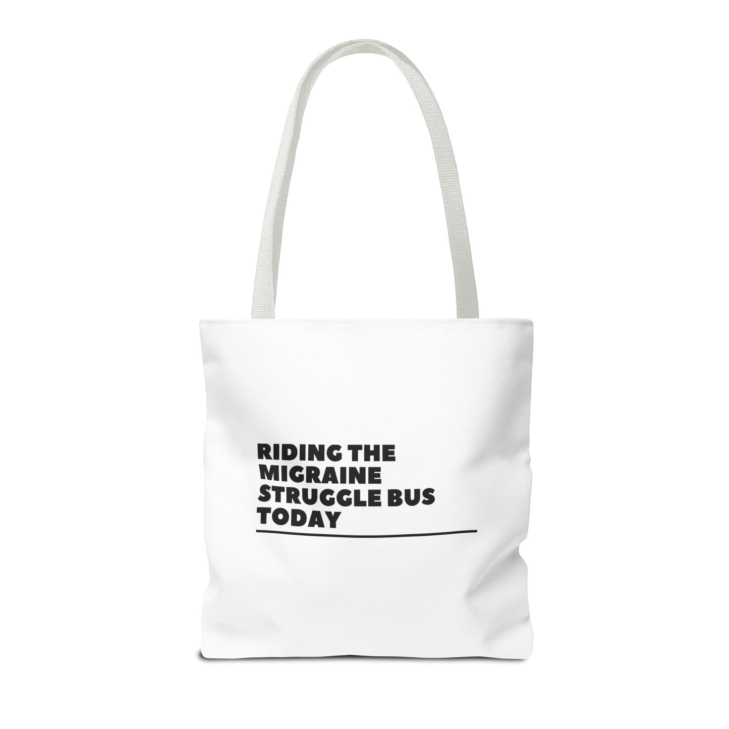 Unisex Migraine Day Invisible Illness Warrior Tote Bag