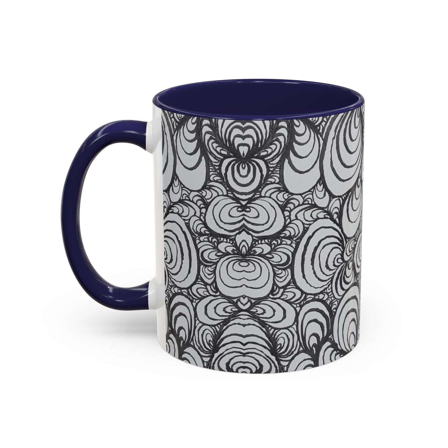 11oz Original Line Art Mug - Puzzle Panels 1