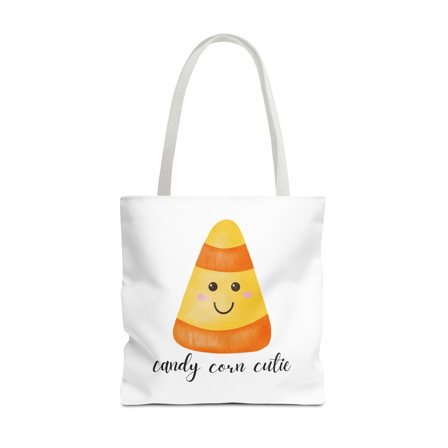 Cute Candy Corn Halloween Spooky Season Tote Trick or Treating Candy Fall Themed Reusable Lunch Bag