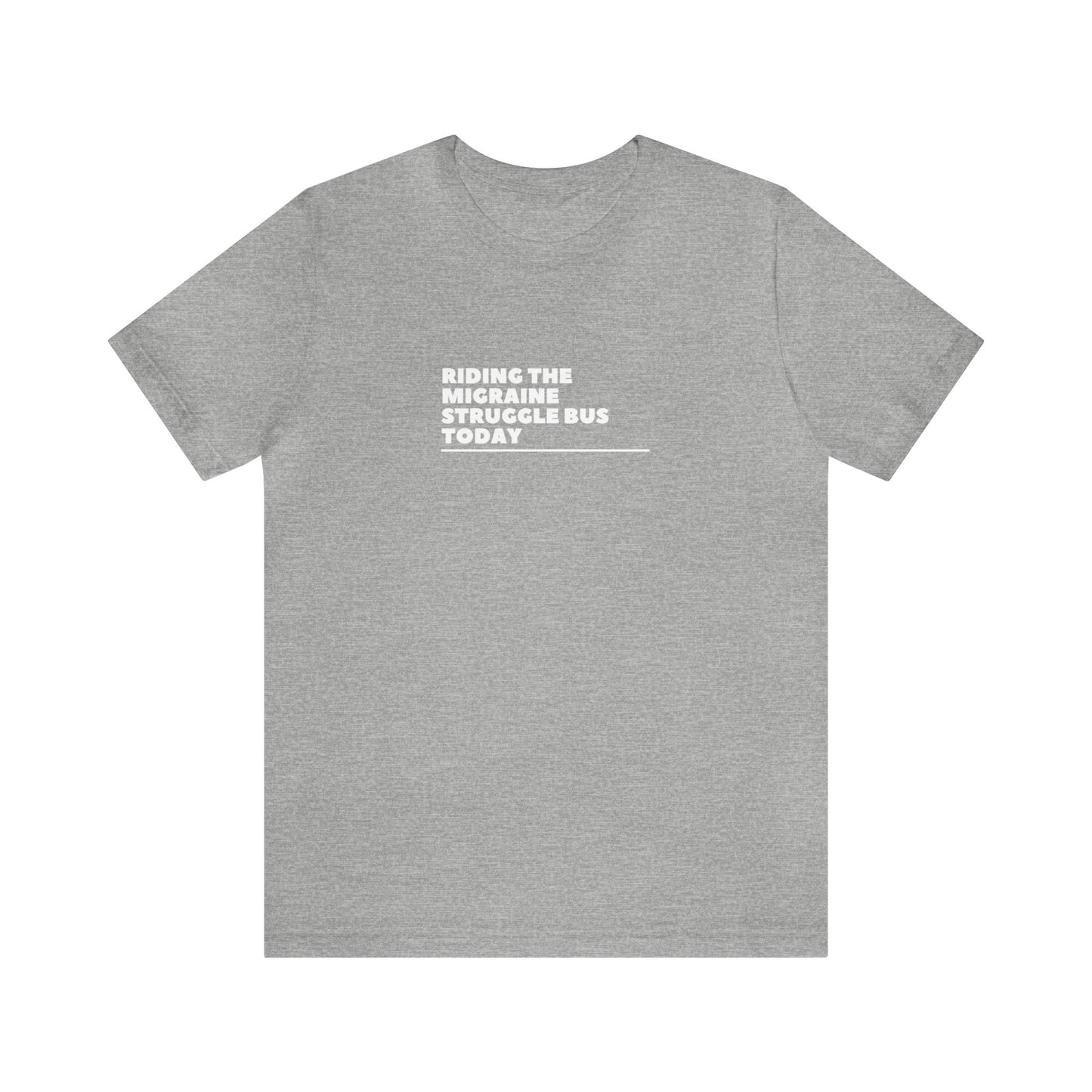 Unisex Migraine Day Invisible Illness Warrior Tshirt