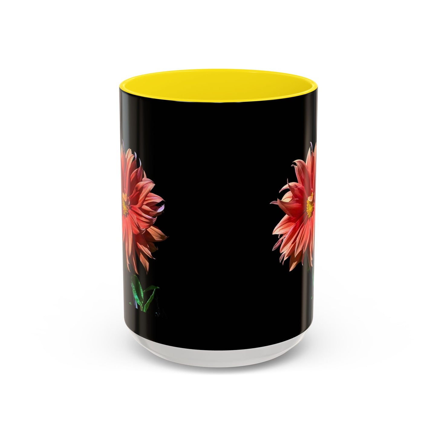 11oz/15oz Dahlia Flower Coffee Mug